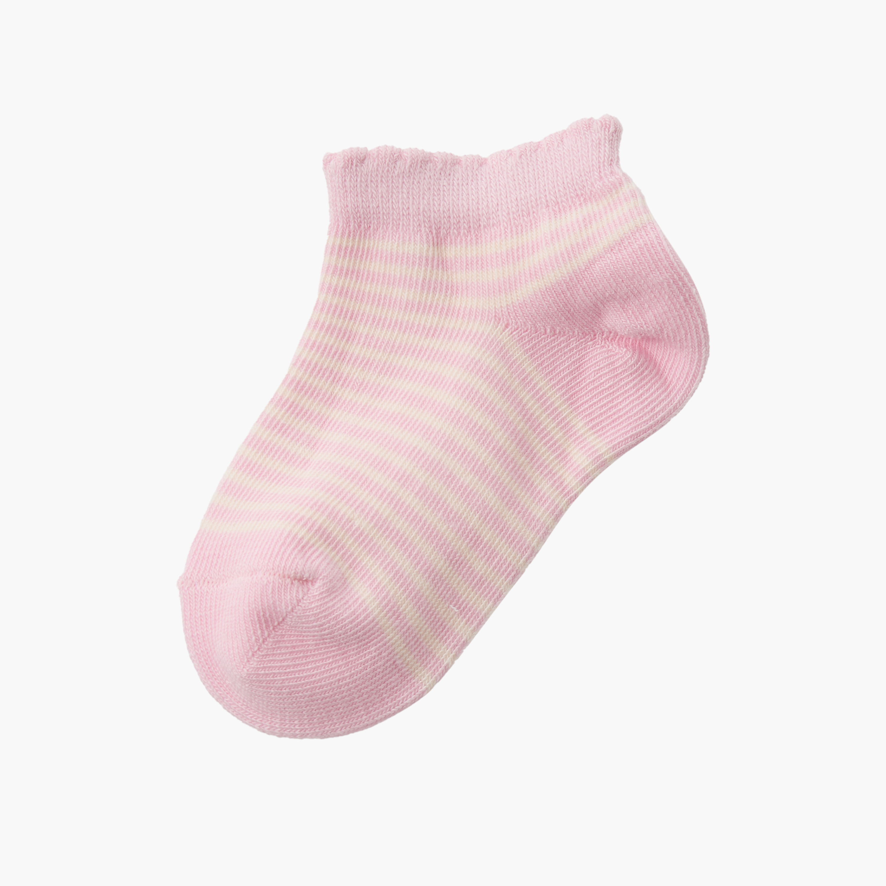 Pack of 5 Juniors Baby Girls Socks with Strawberry Print-baby-girls-accessories-socks-image-2