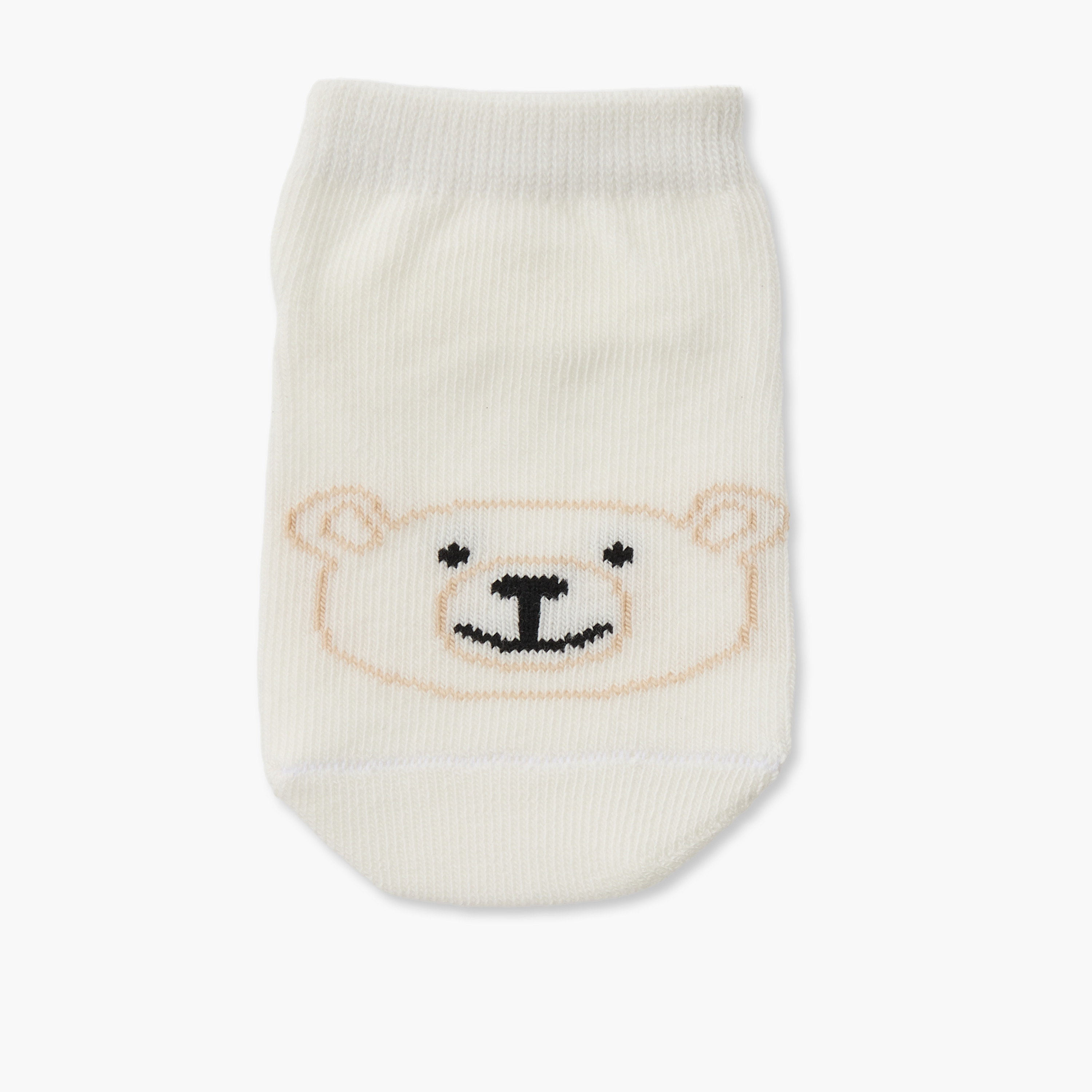 Pack of 5 Juniors Baby Boys Socks with Bear Print-baby-boys-accessories-socks-image-2