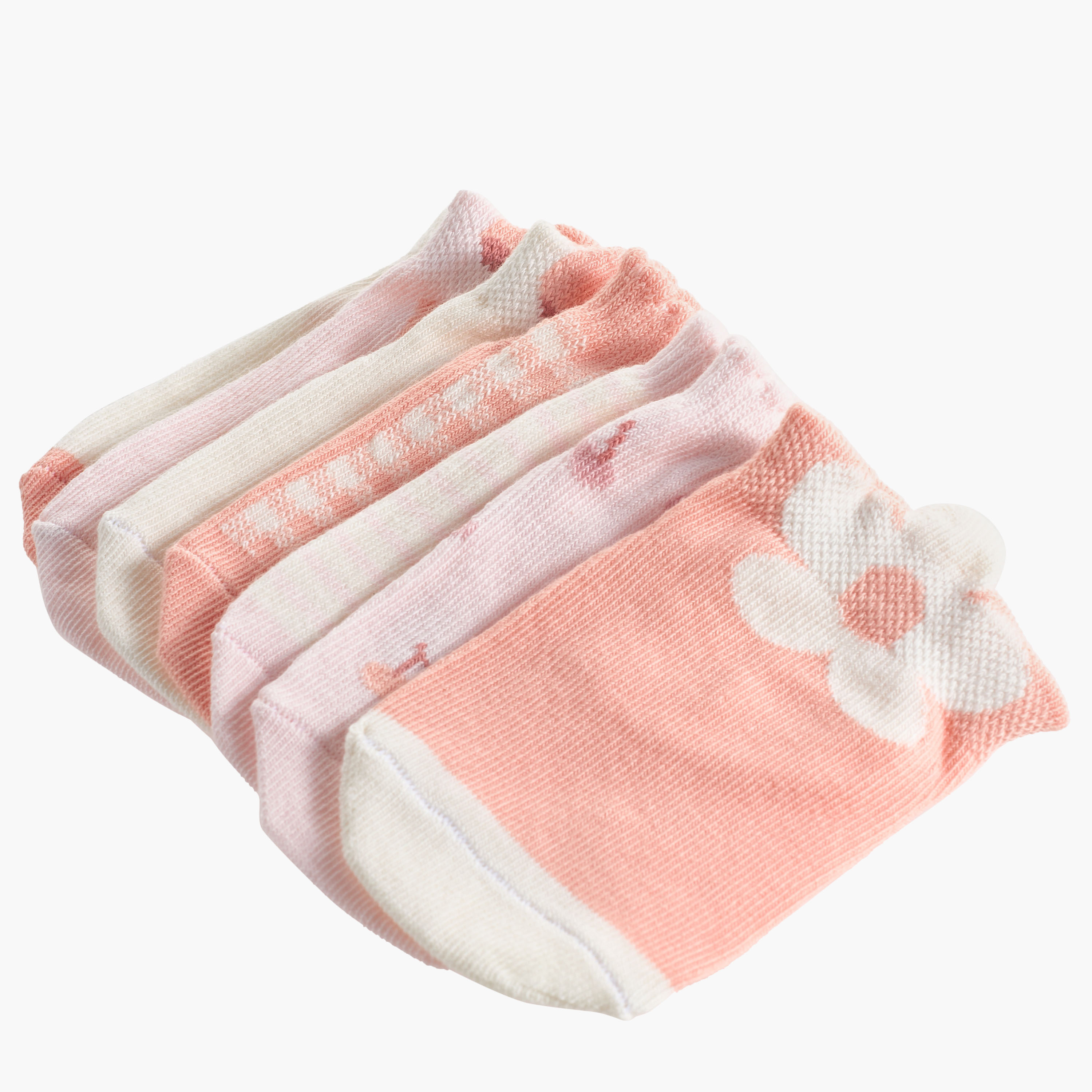 Pack of 7 Juniors Baby Girls Socks with Assorted Prints-baby-girls-accessories-socks-image-4