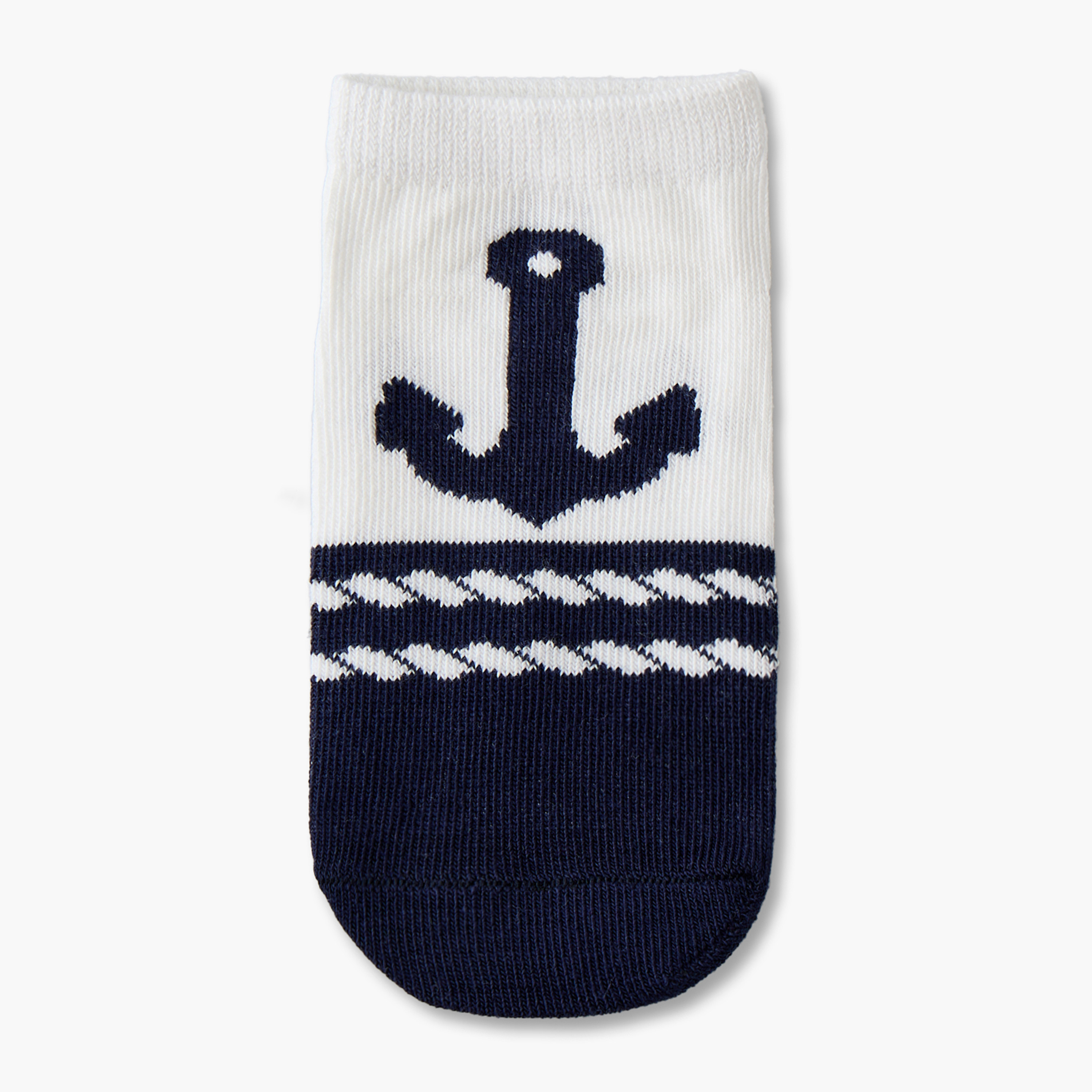 Pack of 5 Juniors Baby Boys Socks with Nautical Print-baby-boys-accessories-socks-image-4