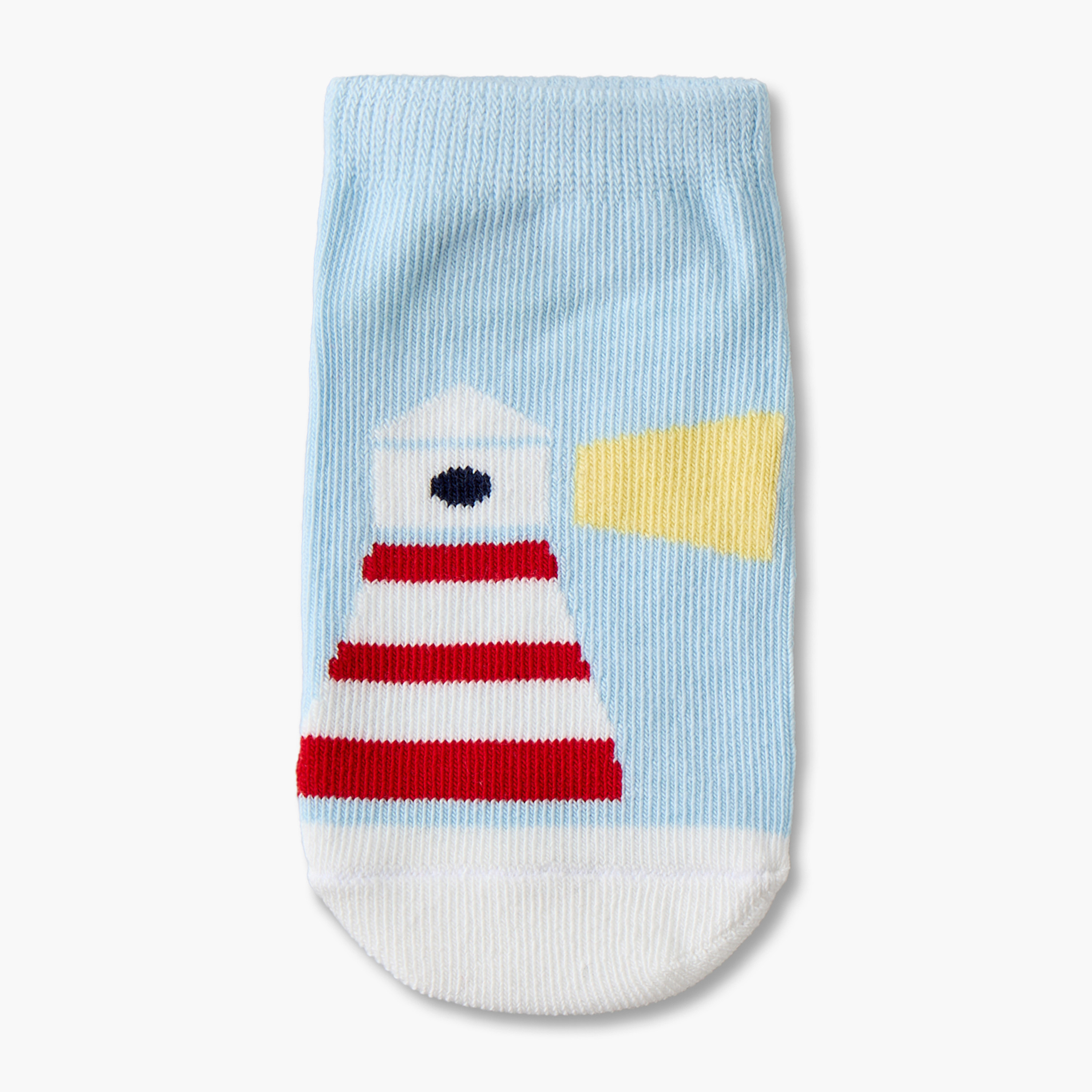 Pack of 5 Juniors Baby Boys Socks with Nautical Print-baby-boys-accessories-socks-image-5