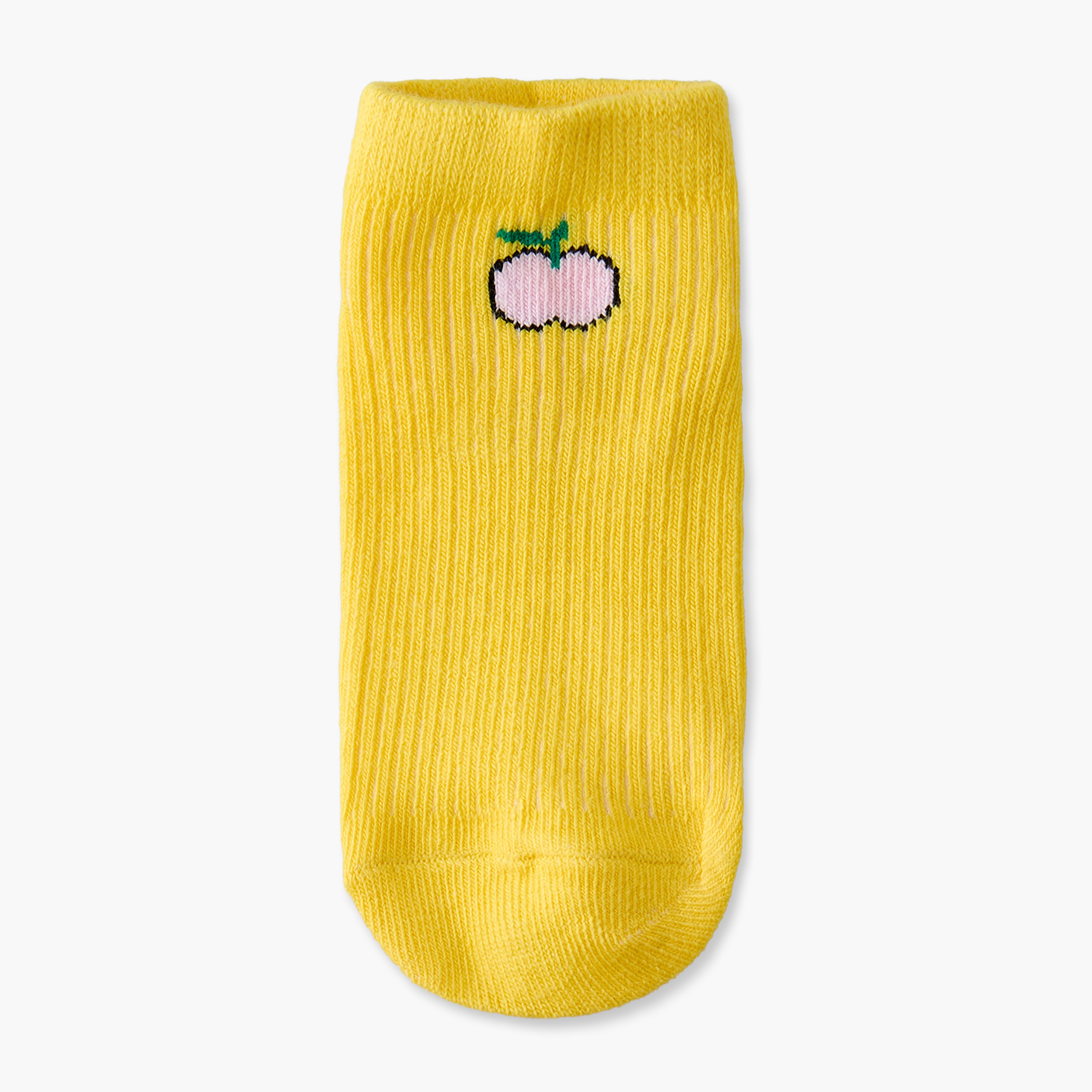 طقم جوارب للبنات الرضع بطبعة فواكه من جونيورز - 5 أزواج-baby-girls-accessories-socks-image-5
