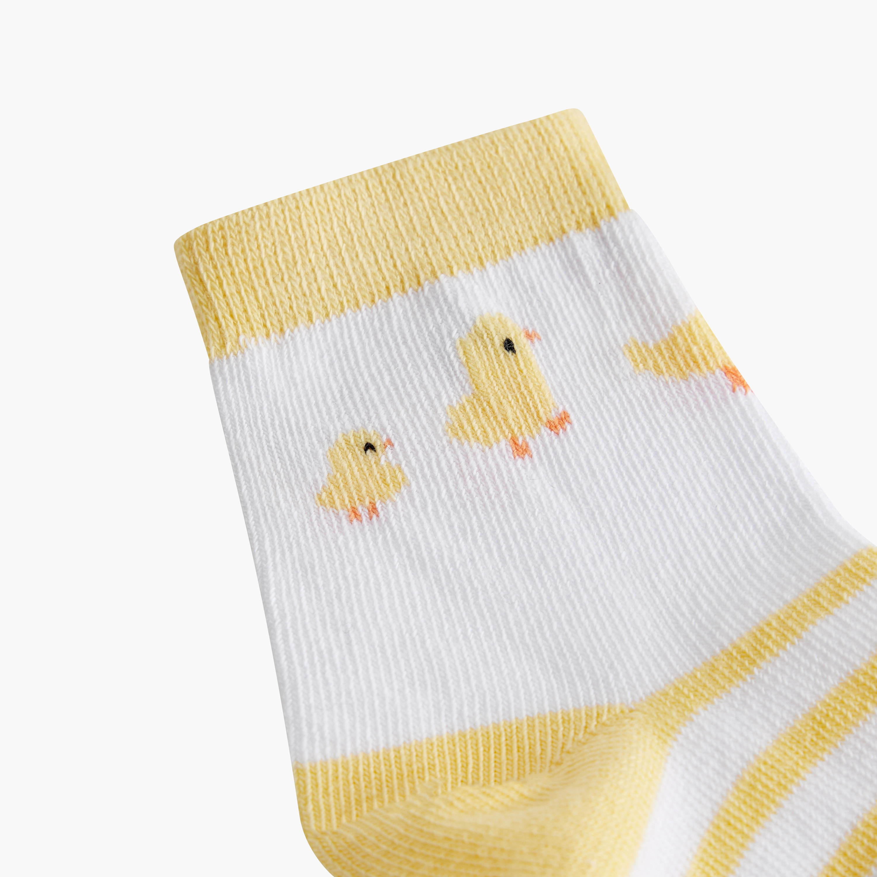 Juniors Printed Socks - Set of 5-baby-girls-accessories-socks-image-3