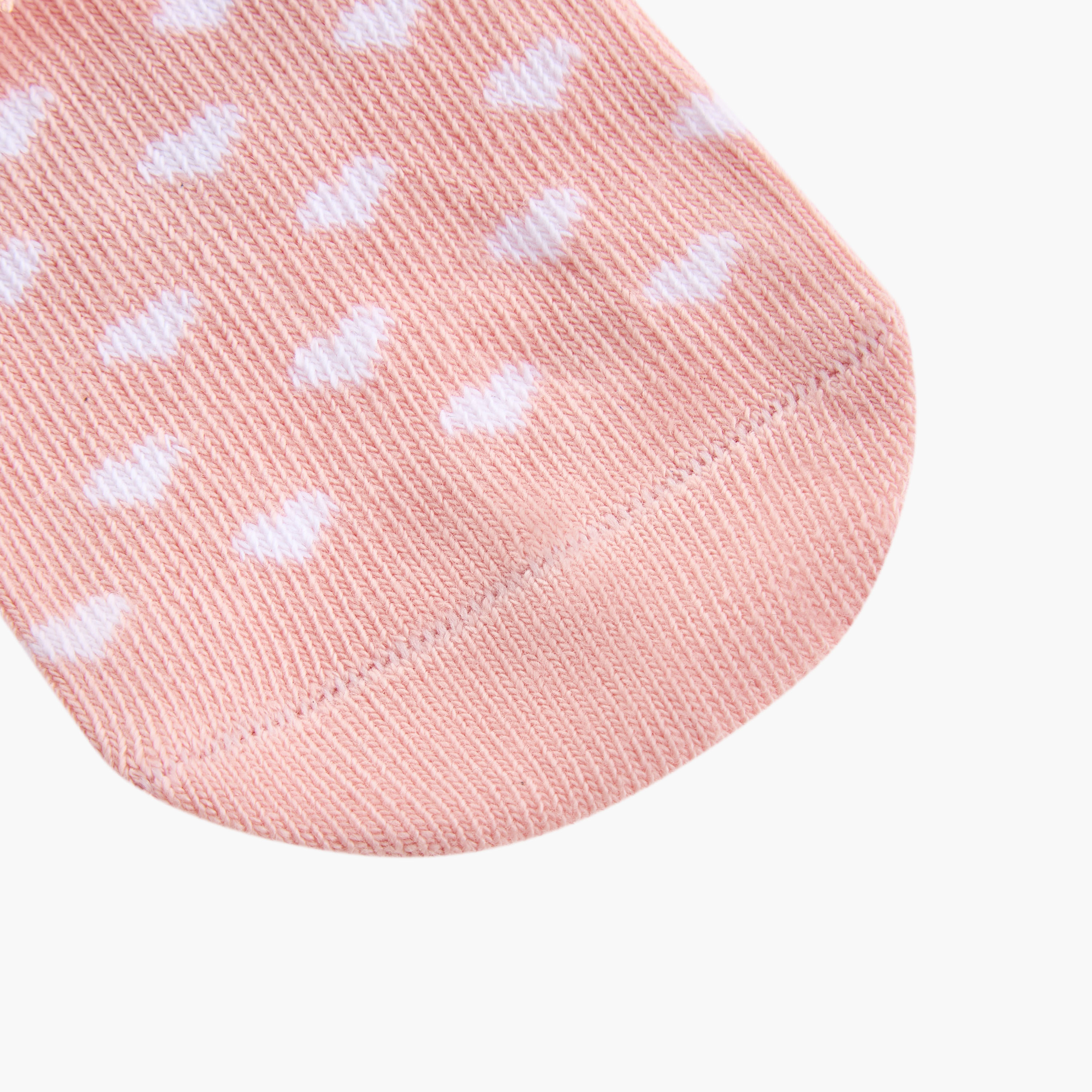 Pack of 7 Juniors Baby Girls Socks with Print and Frill-baby-girls-accessories-socks-image-5