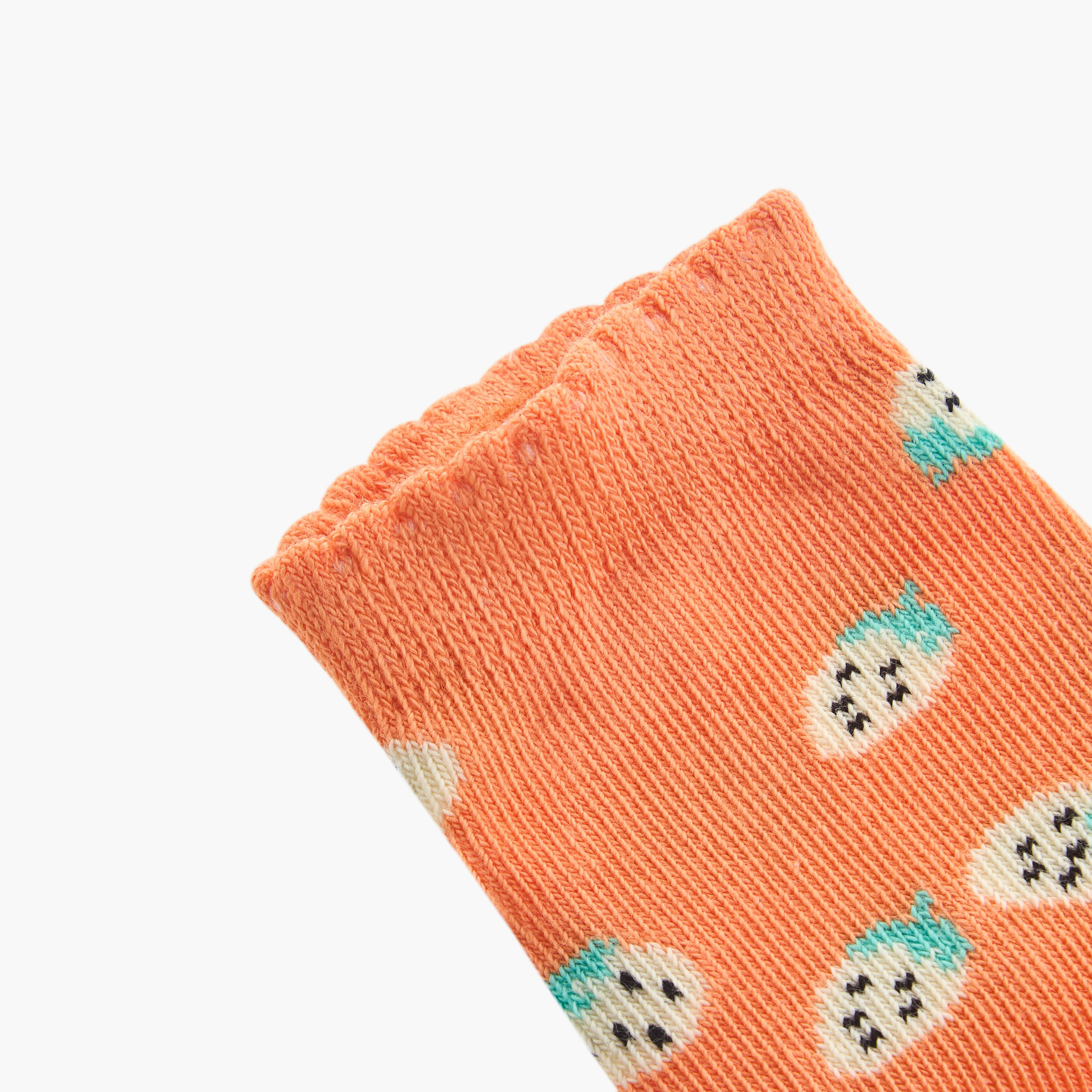 Pack of 7 Juniors Baby Girls Socks with Print-baby-girls-accessories-socks-image-5