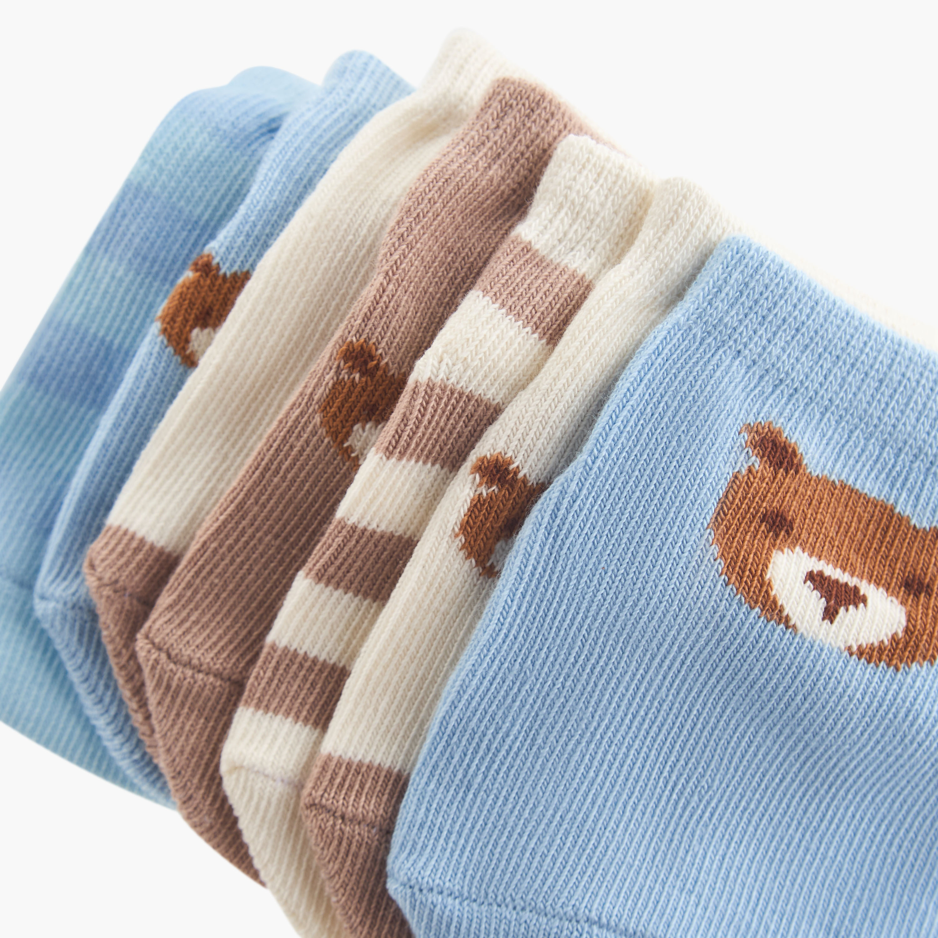 Pack of 7 Juniors Baby Boys Socks with Animal Prints-baby-boys-accessories-socks-image-4