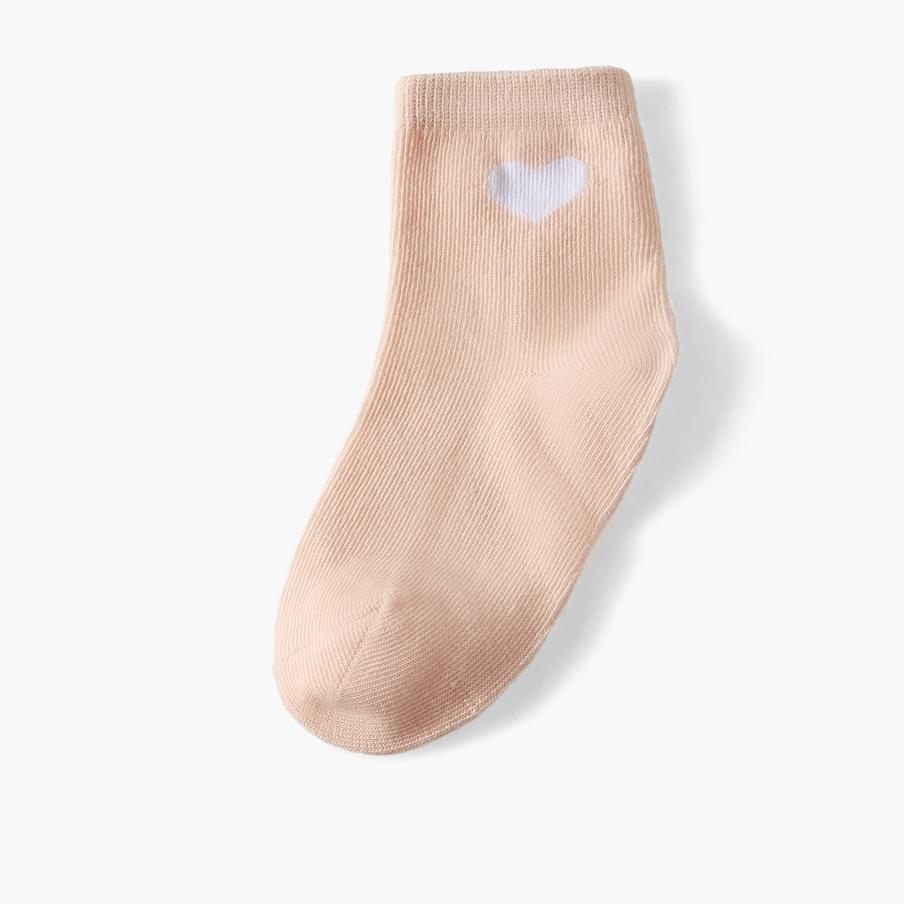 Pack of 10 Juniors Baby Girls Socks Heart Print-baby-girls-accessories-socks-image-11