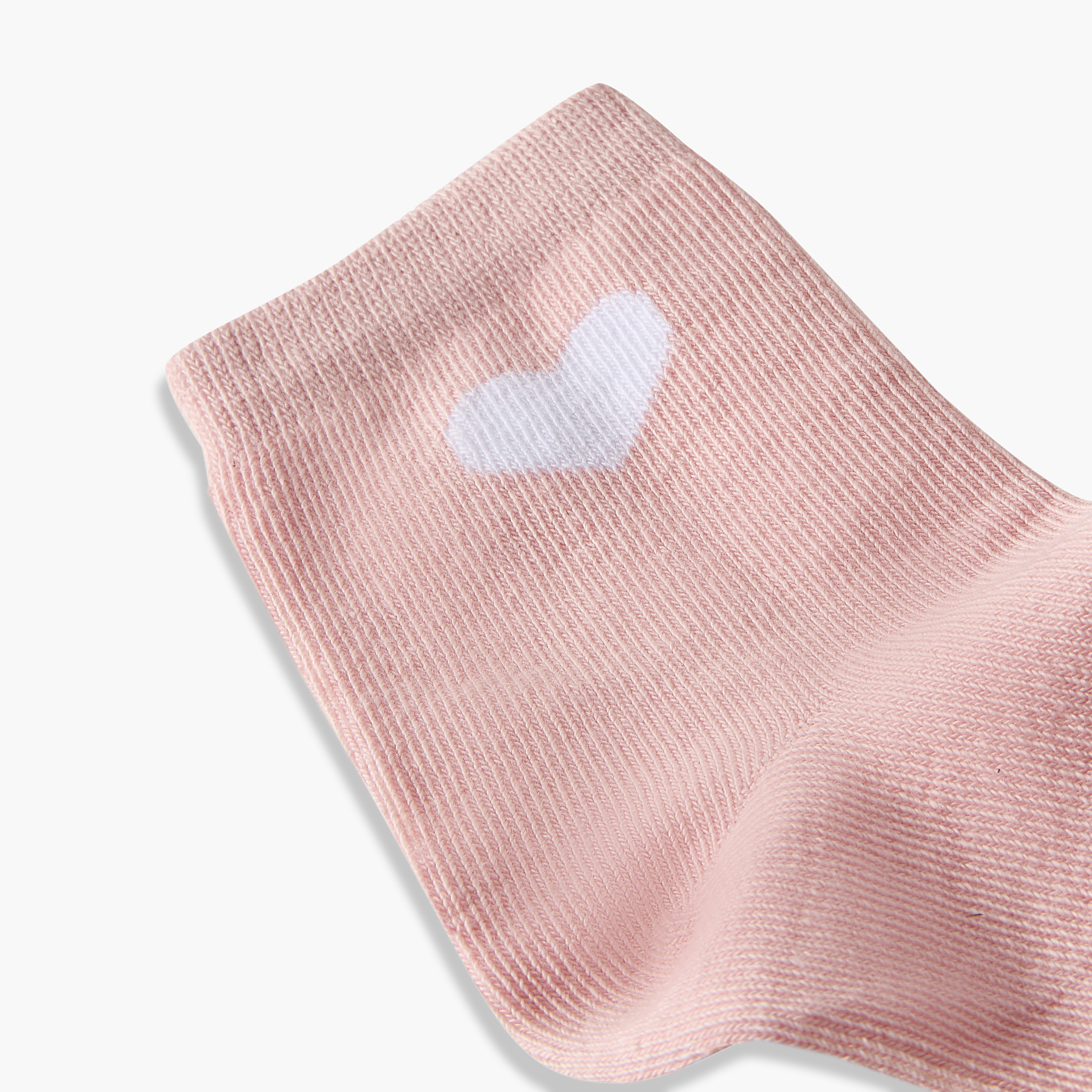 Pack of 10 Juniors Baby Girls Socks Heart Print-baby-girls-accessories-socks-image-12