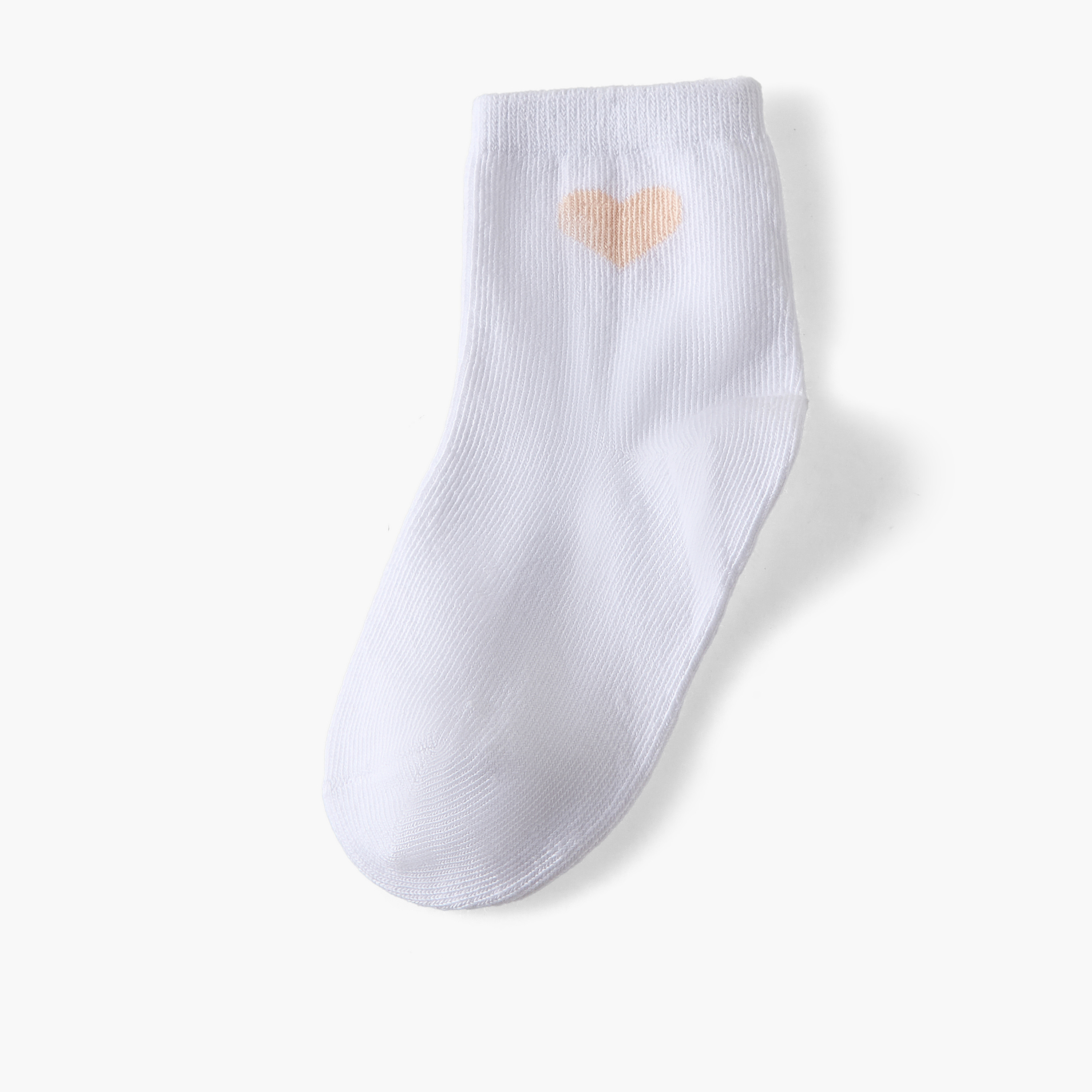 Pack of 10 Juniors Baby Girls Socks Heart Print-baby-girls-accessories-socks-image-8
