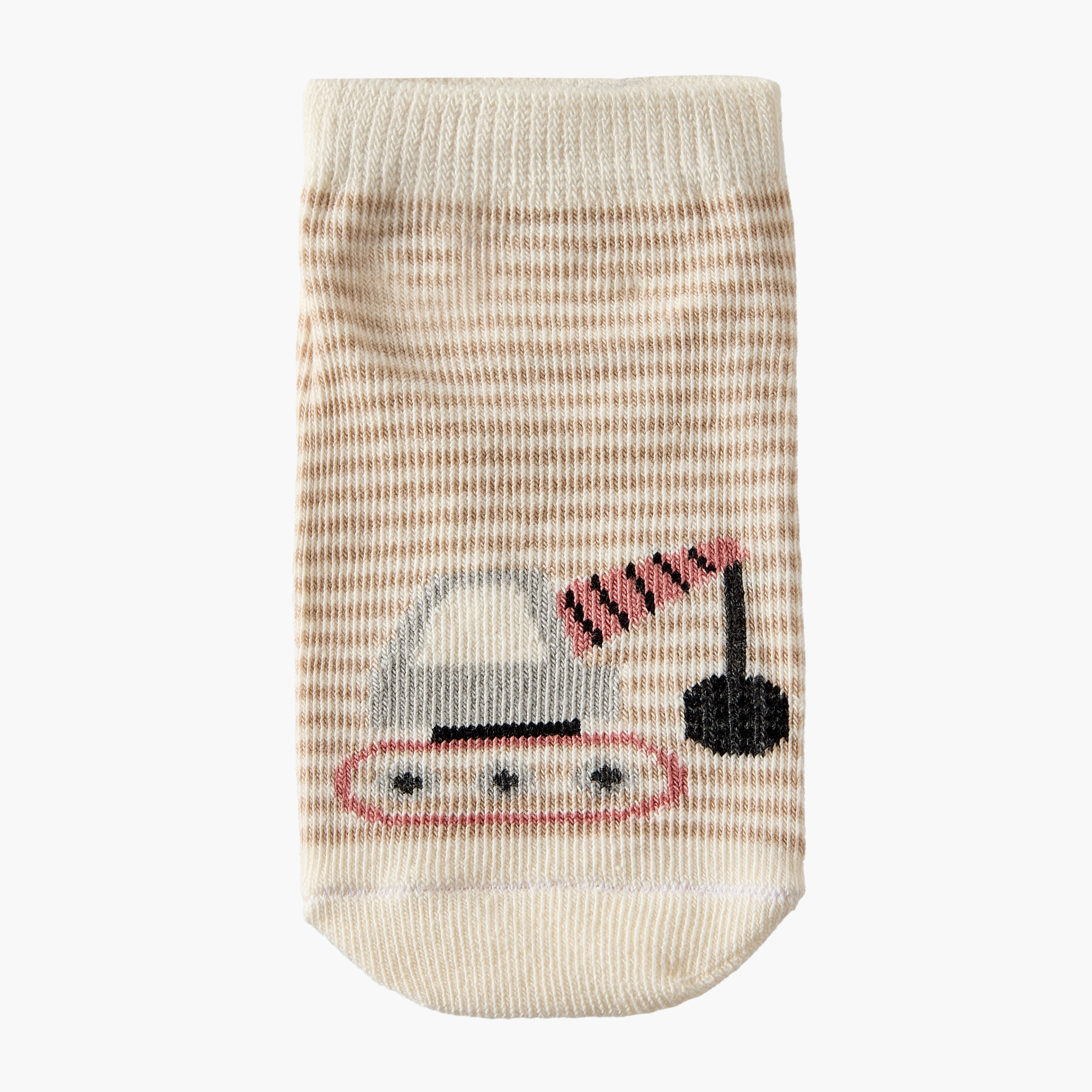 Pack of 10 Juniors Baby Boys Socks Construction Vehicle Print-baby-boys-accessories-socks-image-11