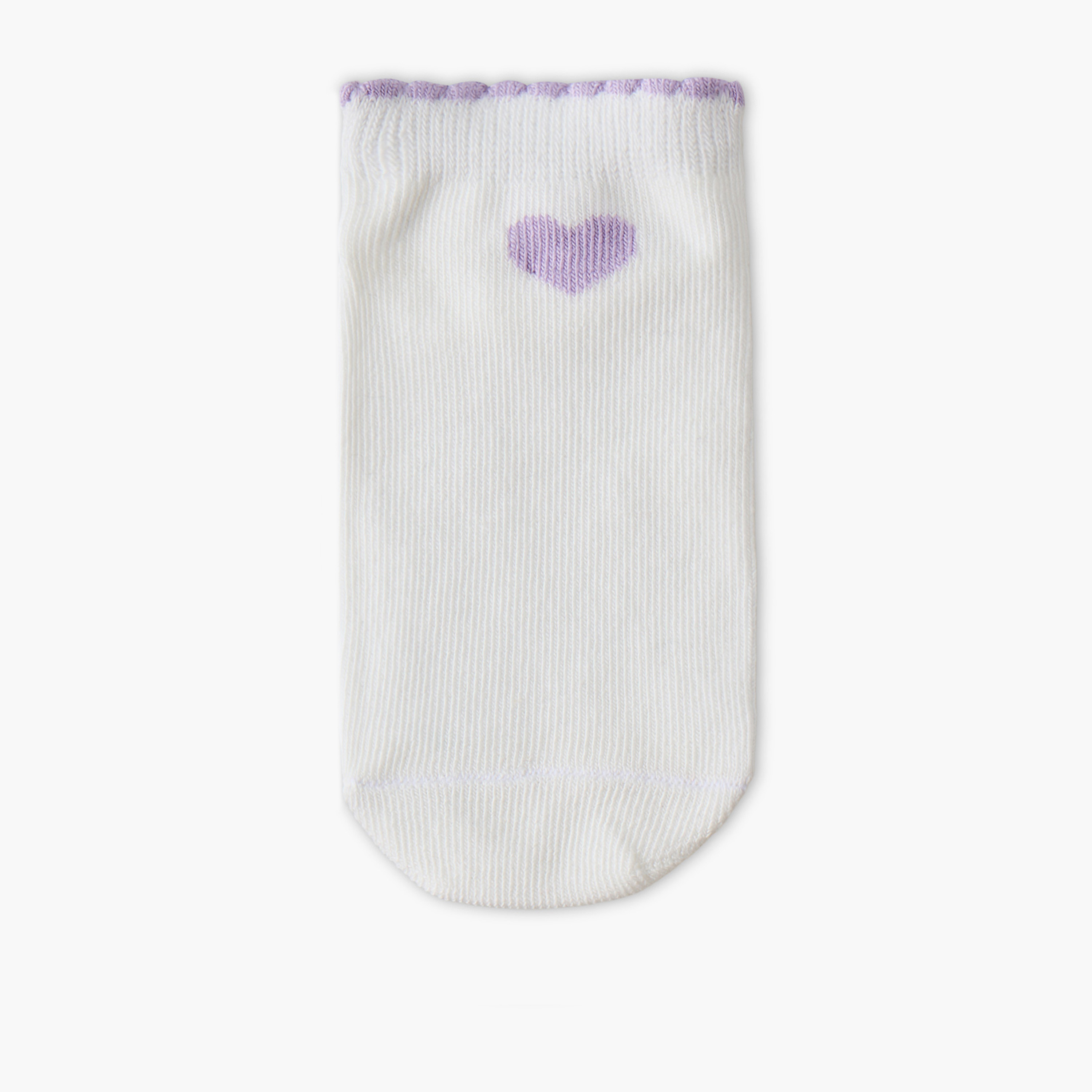 Pack of 5 Juniors Baby Girls Socks with Bunny Print-baby-girls-accessories-socks-image-2