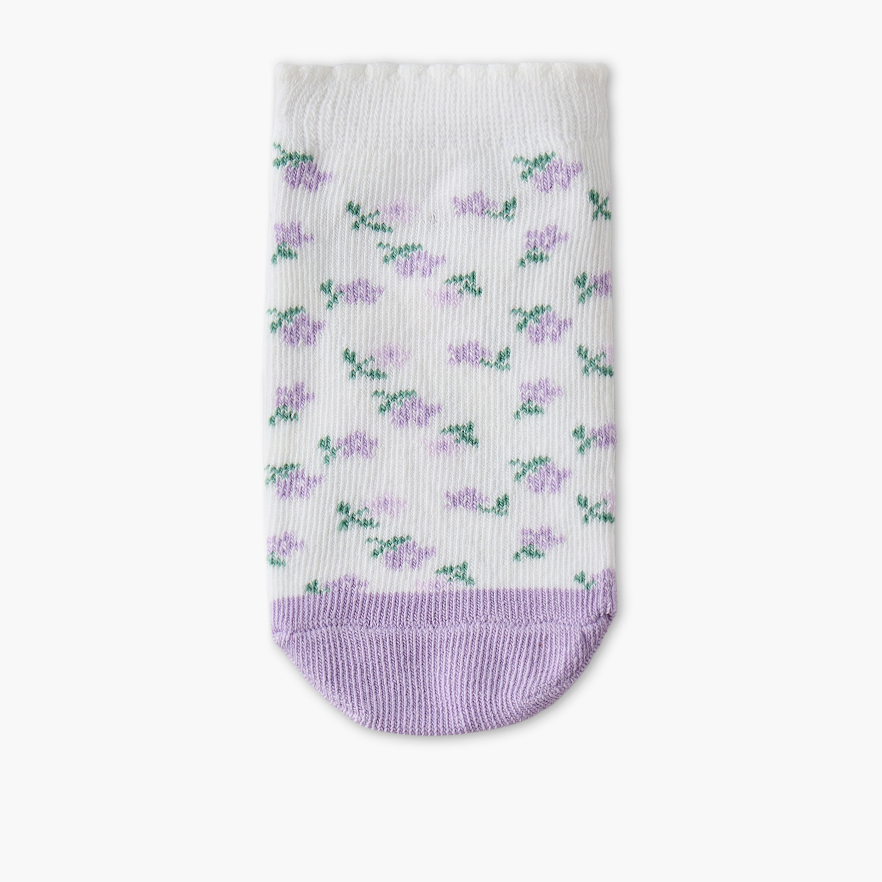 Pack of 5 Juniors Baby Girls Socks with Bunny Print-baby-girls-accessories-socks-image-3