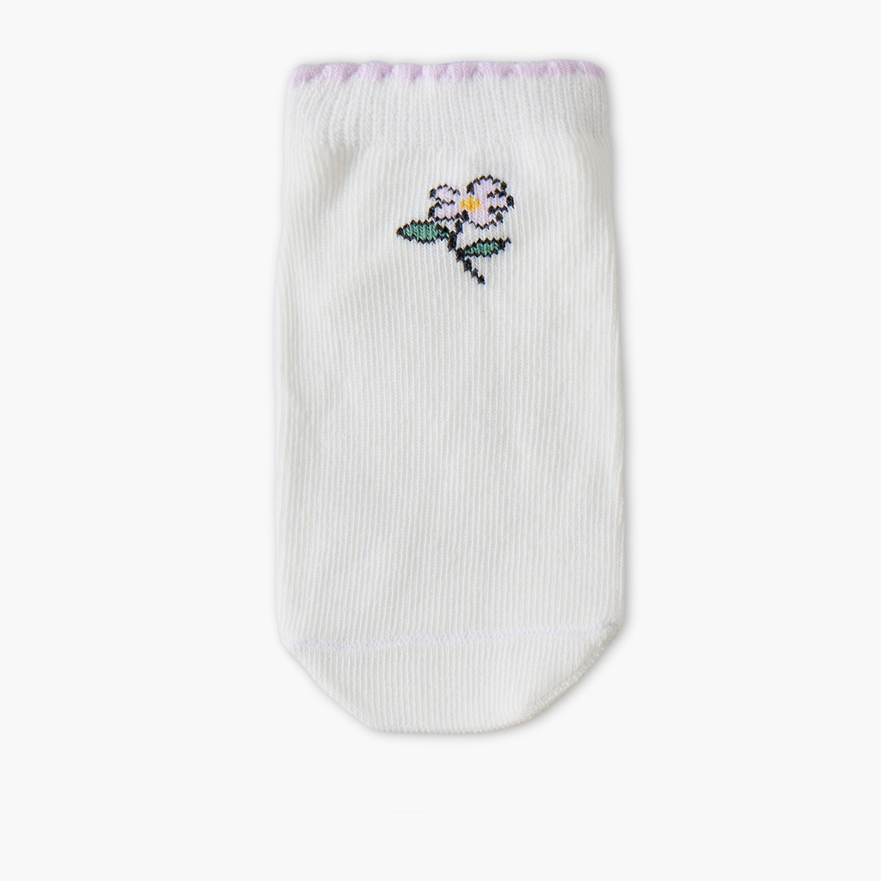 Pack of 5 Juniors Baby Girls Socks with Bunny Print-baby-girls-accessories-socks-image-4