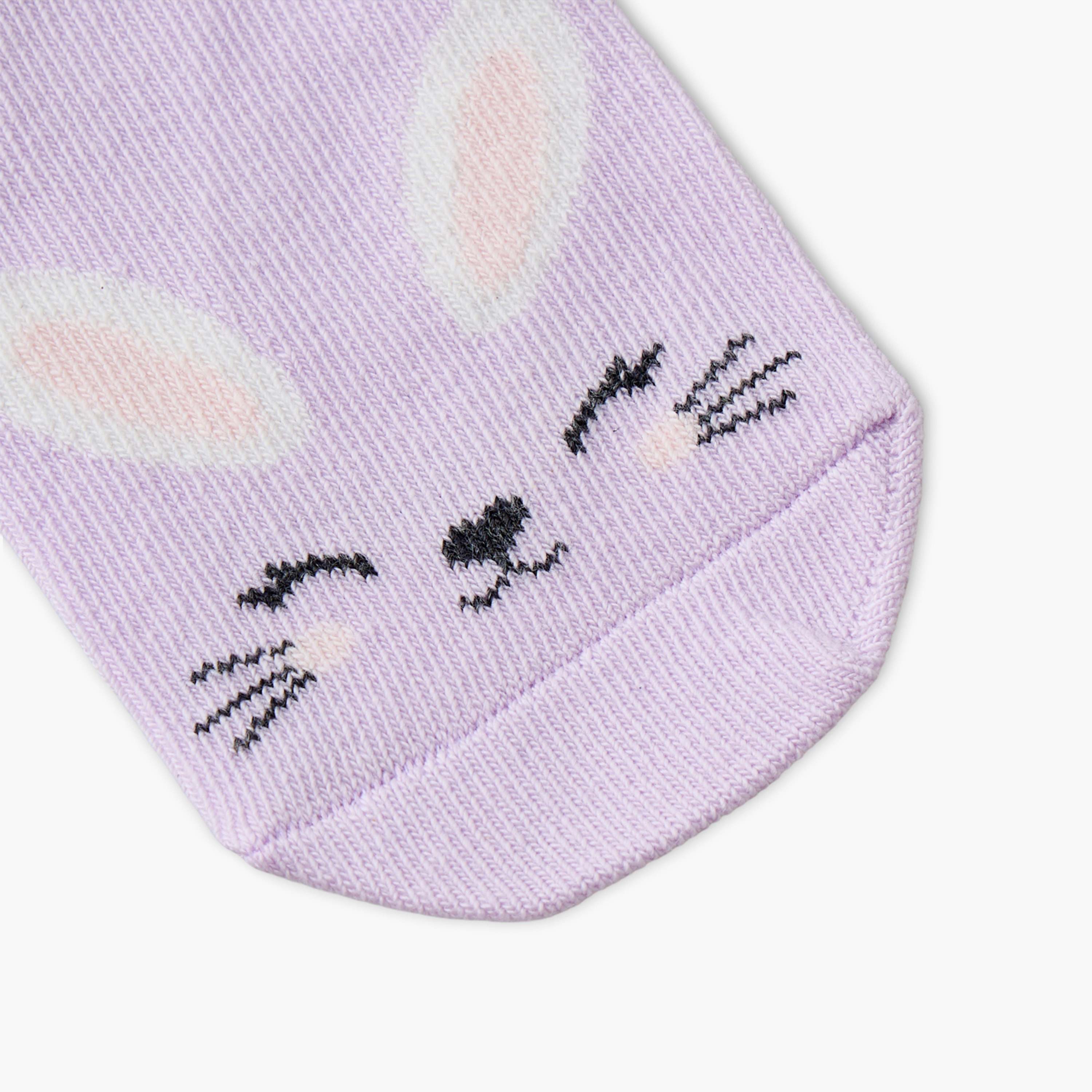 Pack of 5 Juniors Baby Girls Socks with Bunny Print-baby-girls-accessories-socks-image-9