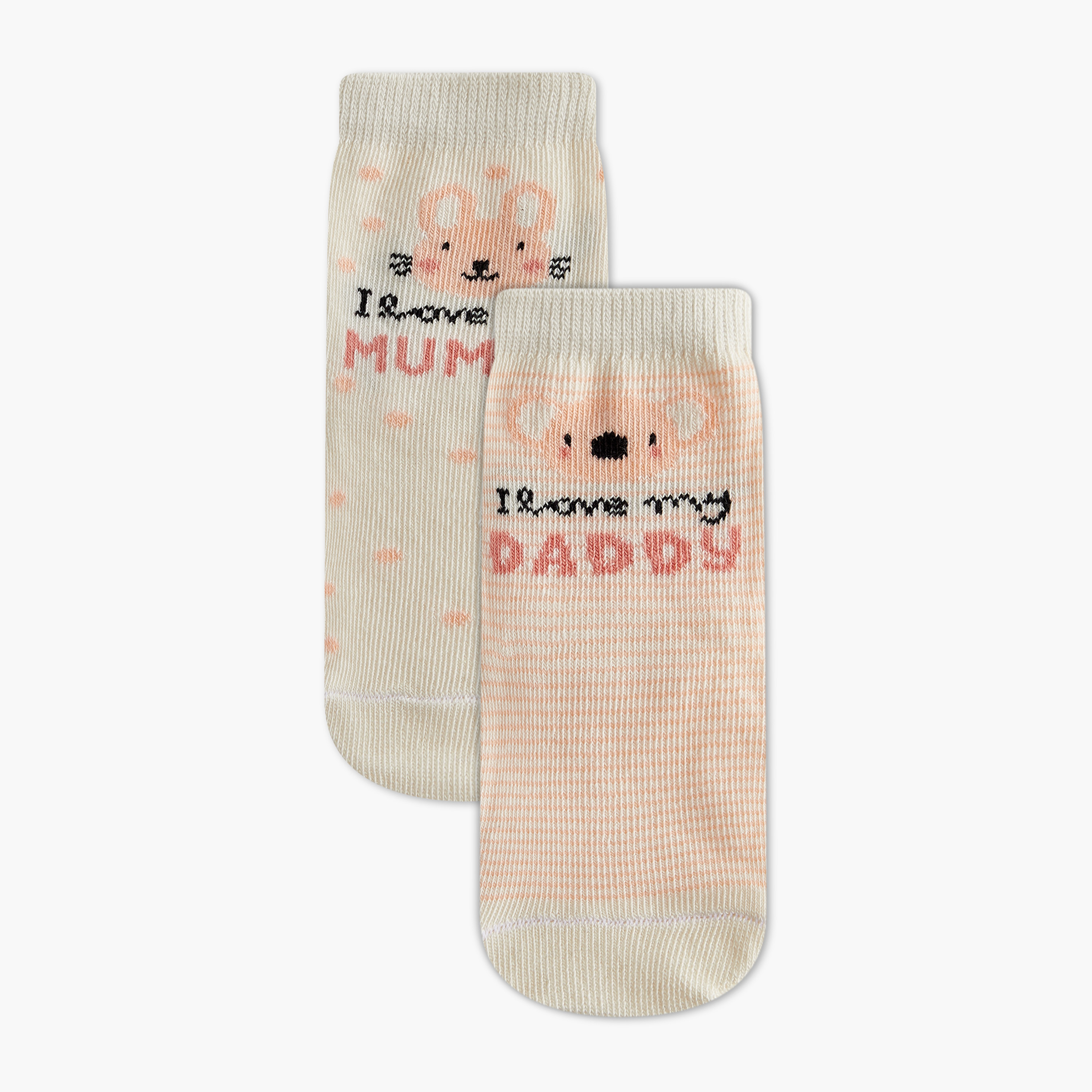 Juniors Assorted Ankle Length Socks - Set of 2-baby-boys-accessories-socks-image-1
