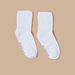 Giggles Textured Crew Length Socks - Set of 2-Socks-thumbnail-0
