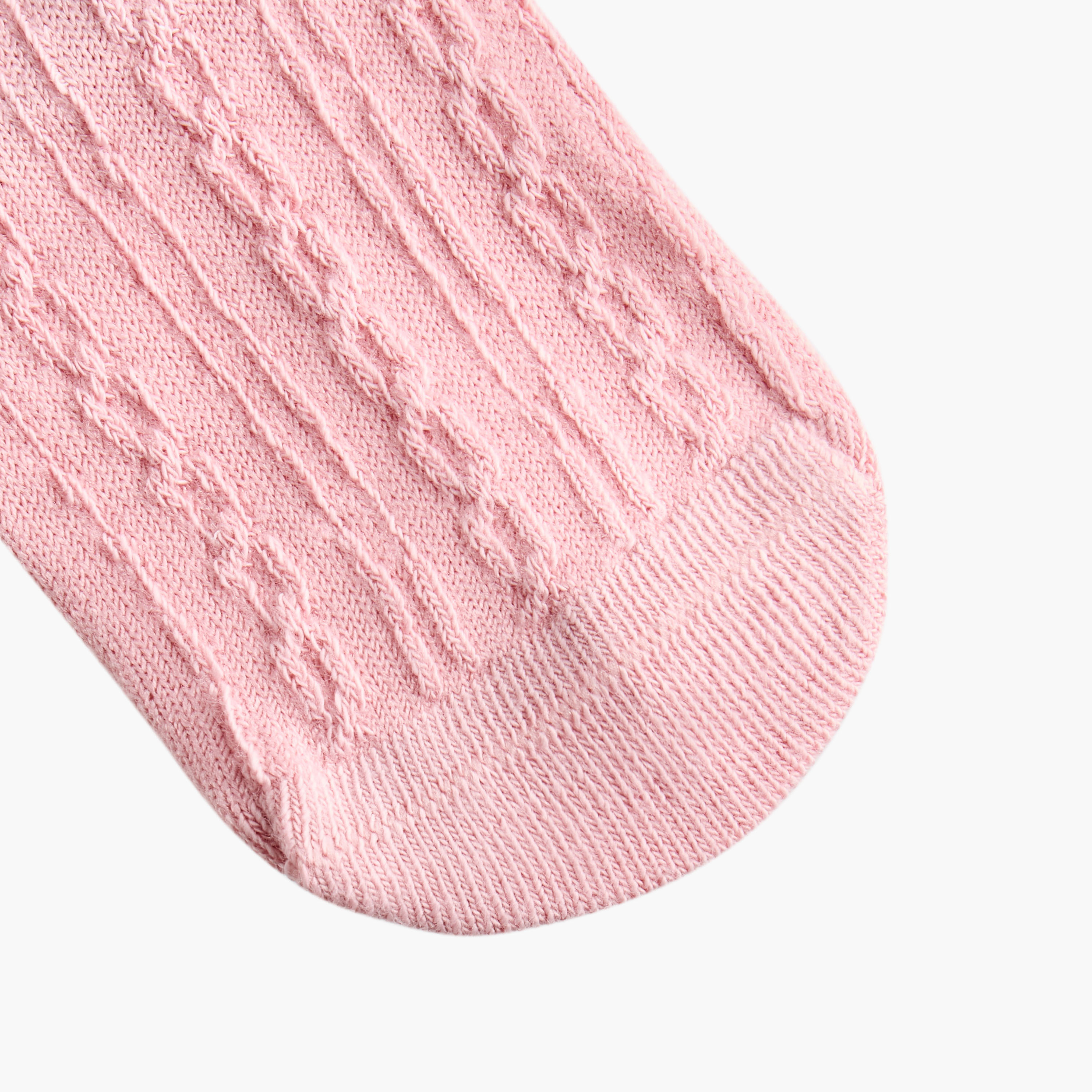 Juniors Textured Ankle Length Socks - Set of 5-baby-girls-accessories-socks-image-3