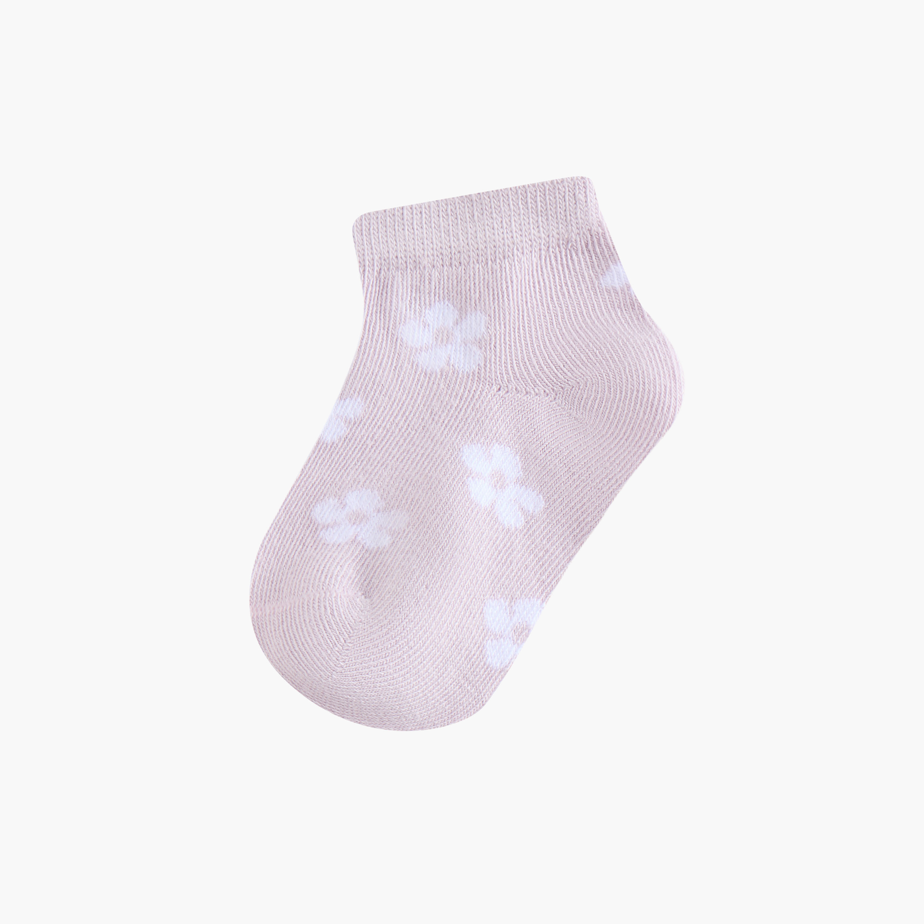 Juniors Floral Print Ankle Length Socks - Set of 10-baby-boys-accessories-socks-image-2