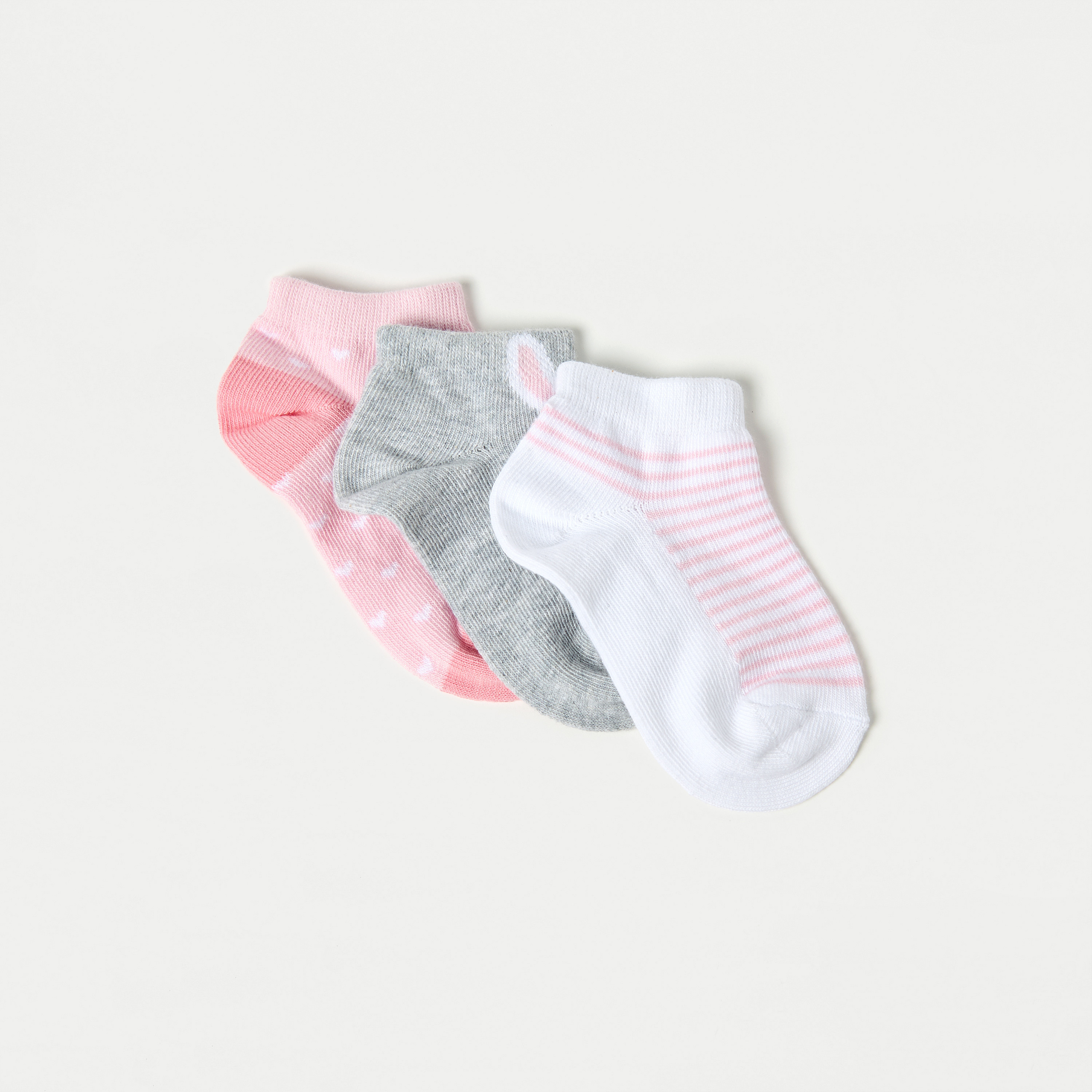 Juniors Printed Socks - Set of 3-promo_babyshop_Buy3for1_KWT230426-image-2