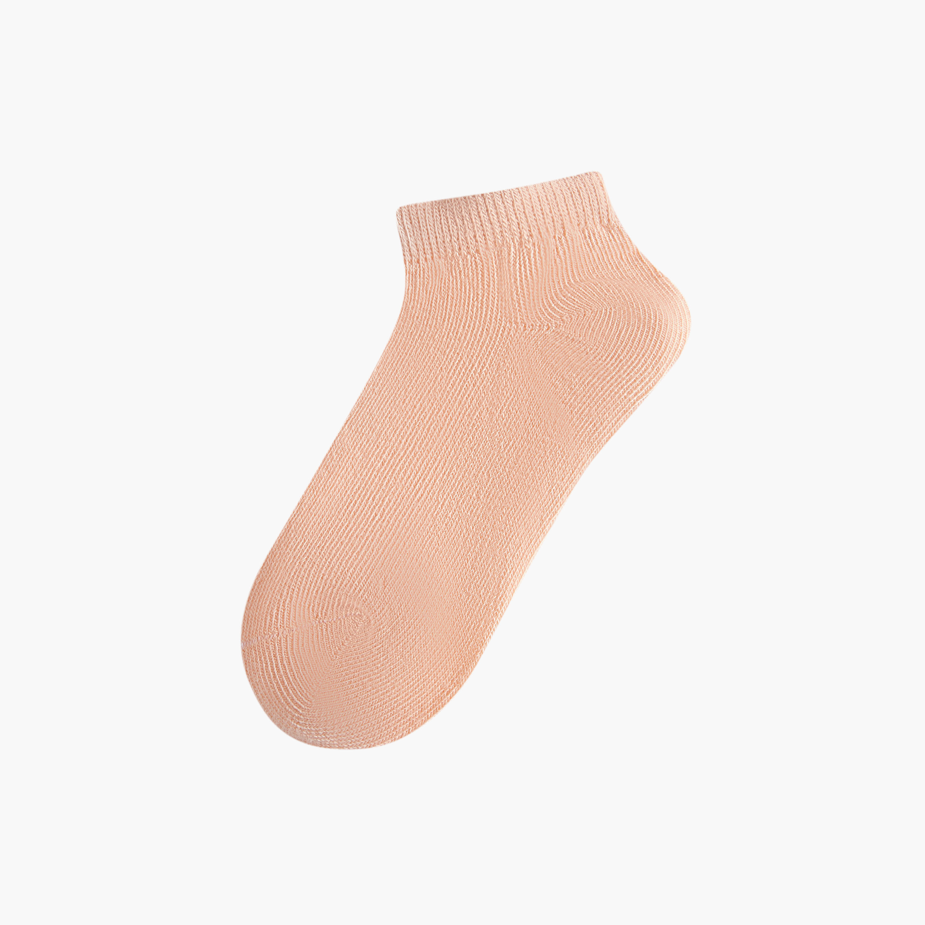 Juniors Solid Ankle Length Socks - Set of 4-baby-girls-accessories-socks-image-2