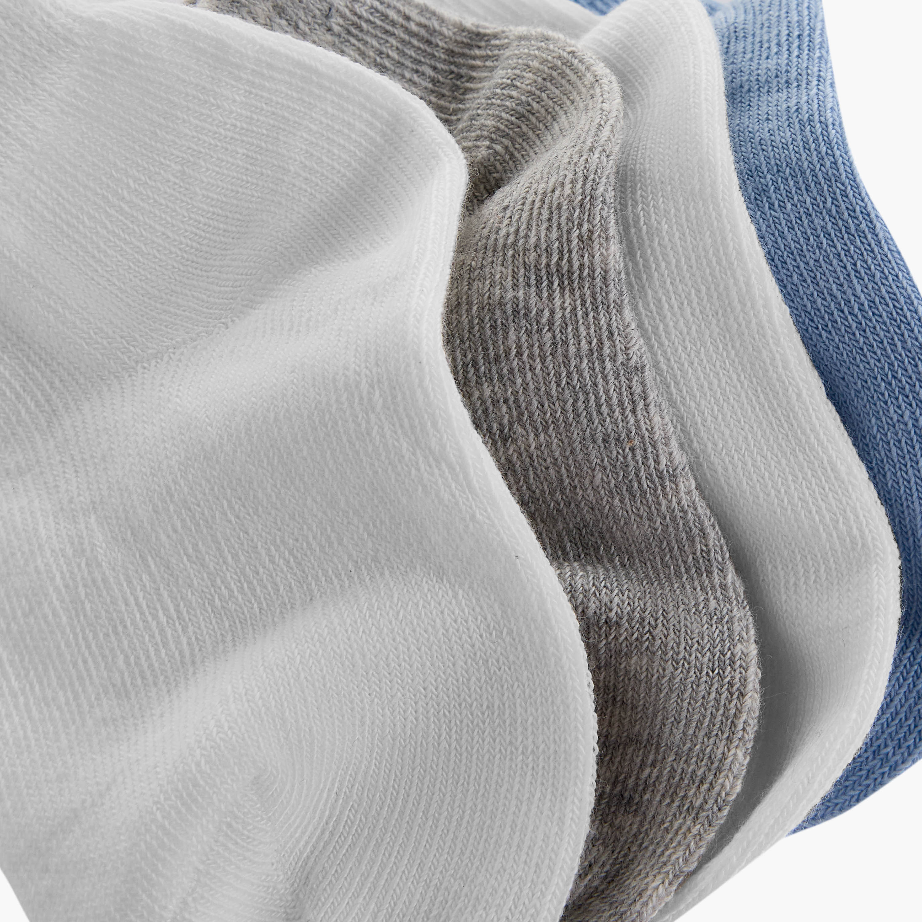 Juniors Solid Ankle Length Socks - Set of 4-baby-girls-accessories-socks-image-4