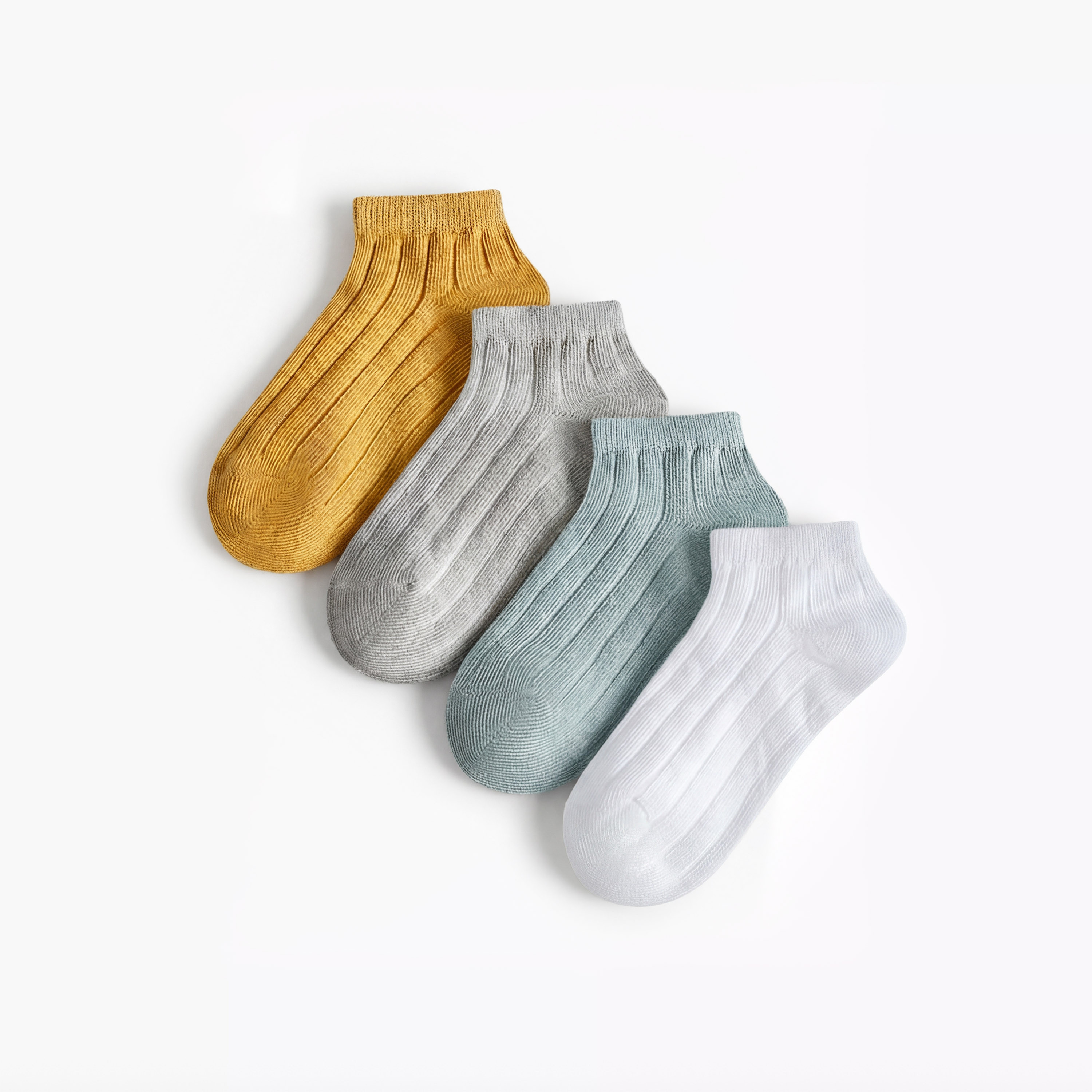 جوارب بارزة الملمس طول الكاحل من جونيورز- طقم من 4 أزواج-promo_babyshop_Buy2for29_UAE130126-image-5