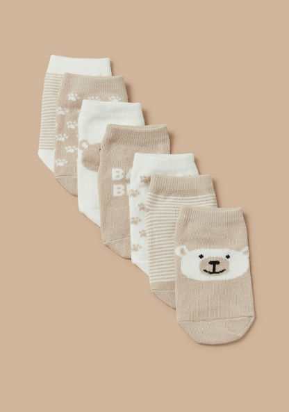 Juniors Assorted Ankle Length Socks - Set of 7-Socks-image-1