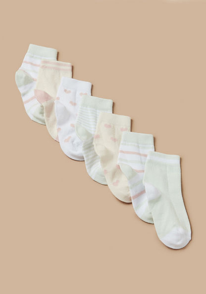 Juniors Assorted Ankle Length Socks - Set of 7-Socks-image-1
