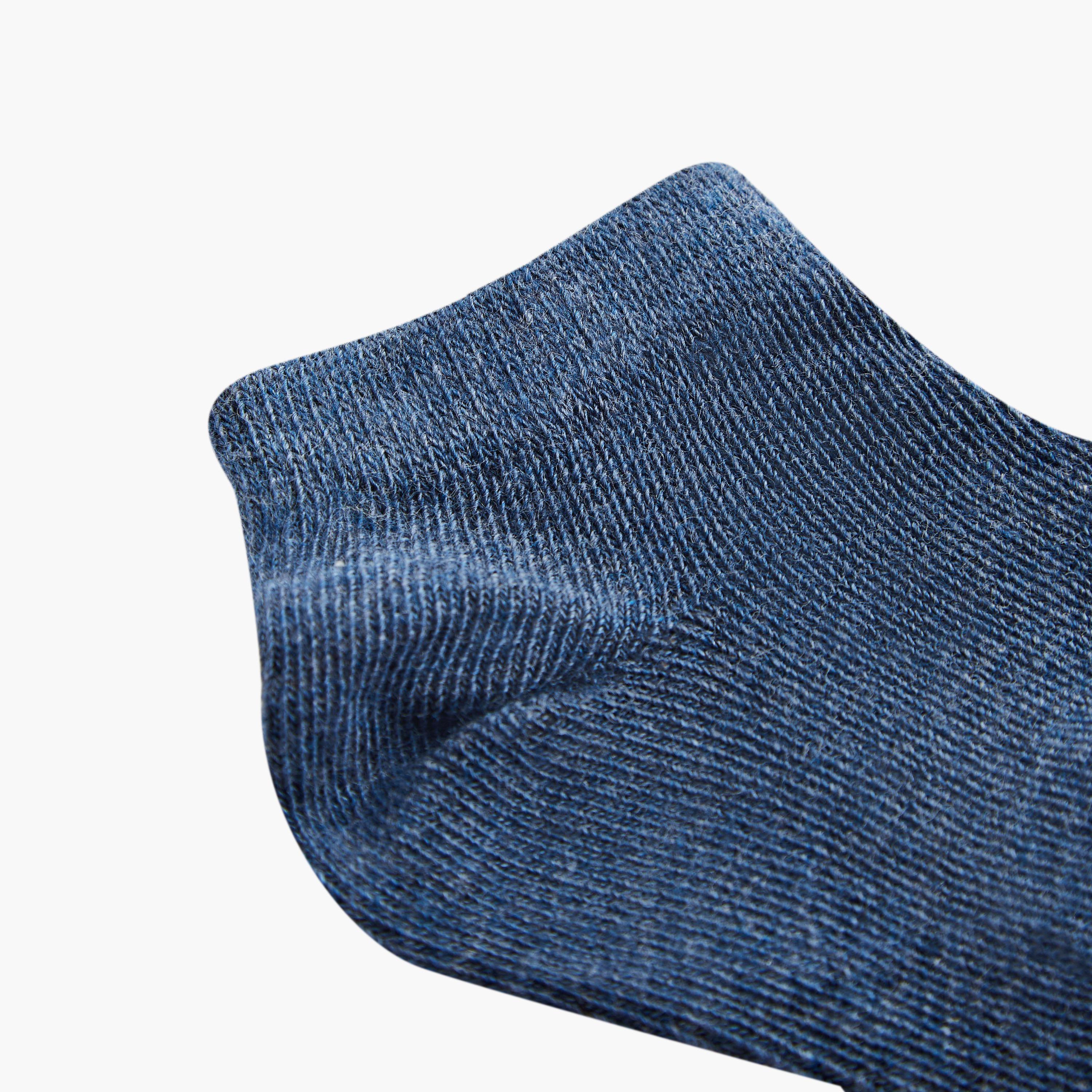 Juniors Solid Ankle Length Socks - Set of 10-baby-boys-accessories-socks-image-5