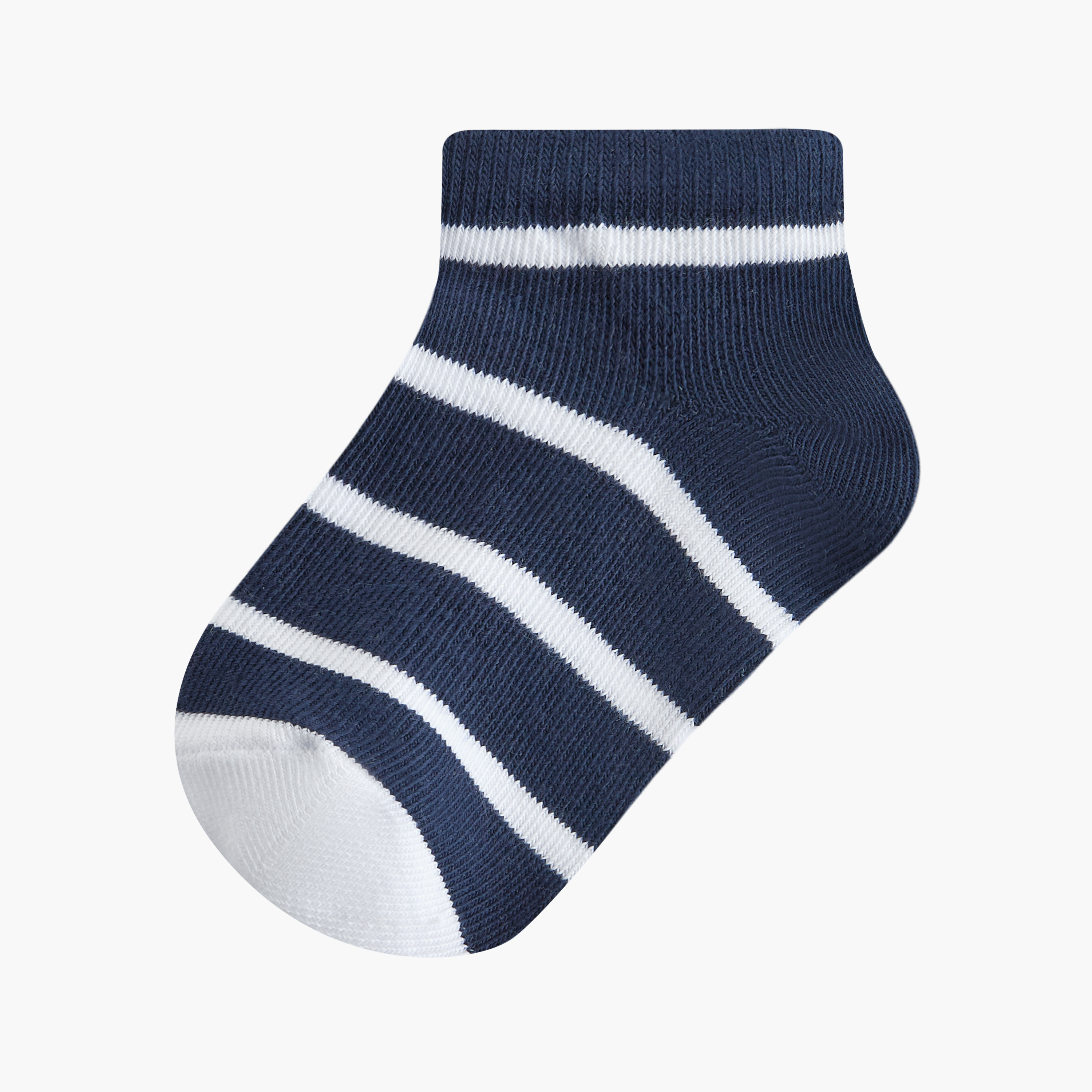 Pack of 10 Juniors Baby Boys Socks Striped Design-baby-boys-accessories-socks-image-2