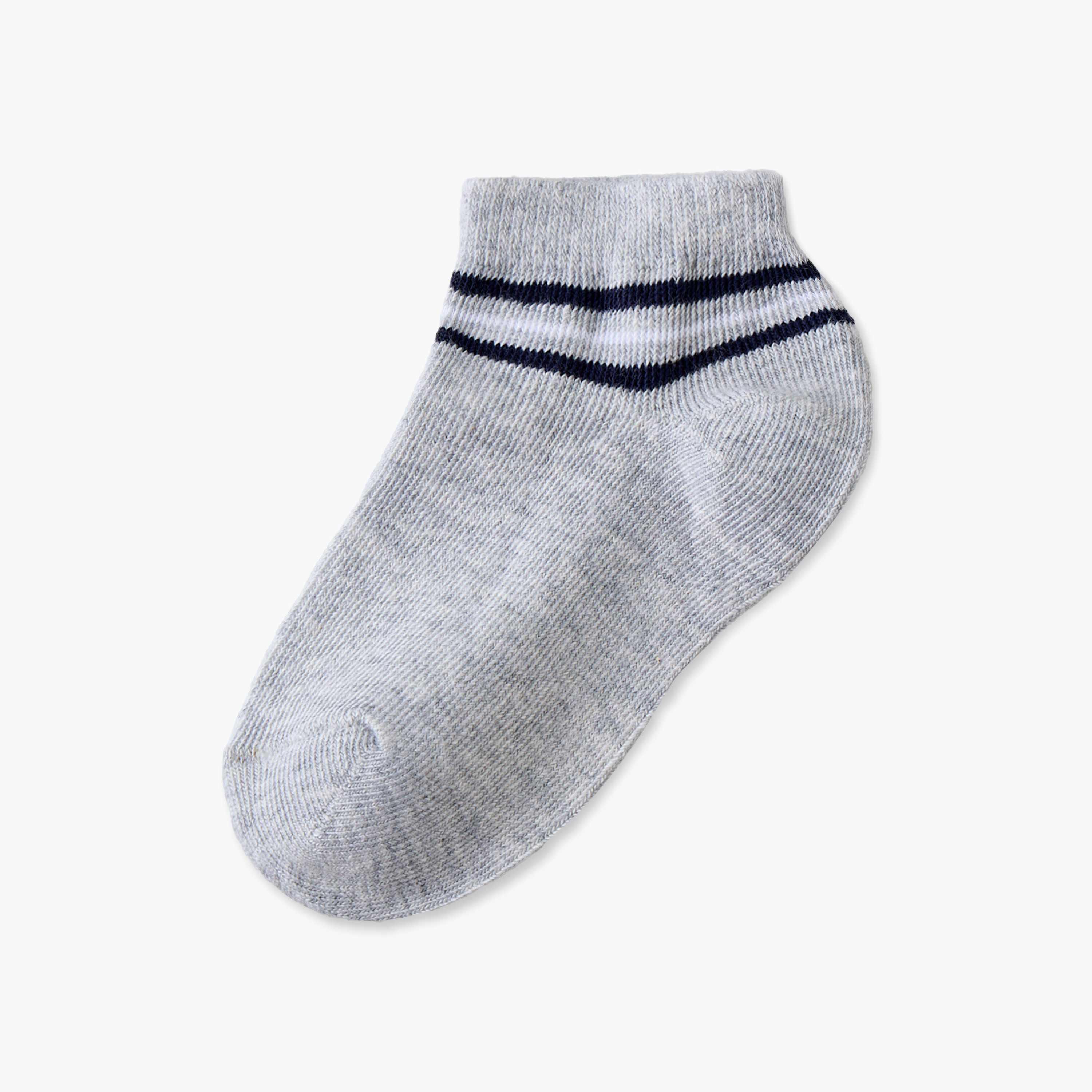 Pack of 7 Juniors Baby Boys Socks with Striped-baby-boys-accessories-socks-image-2