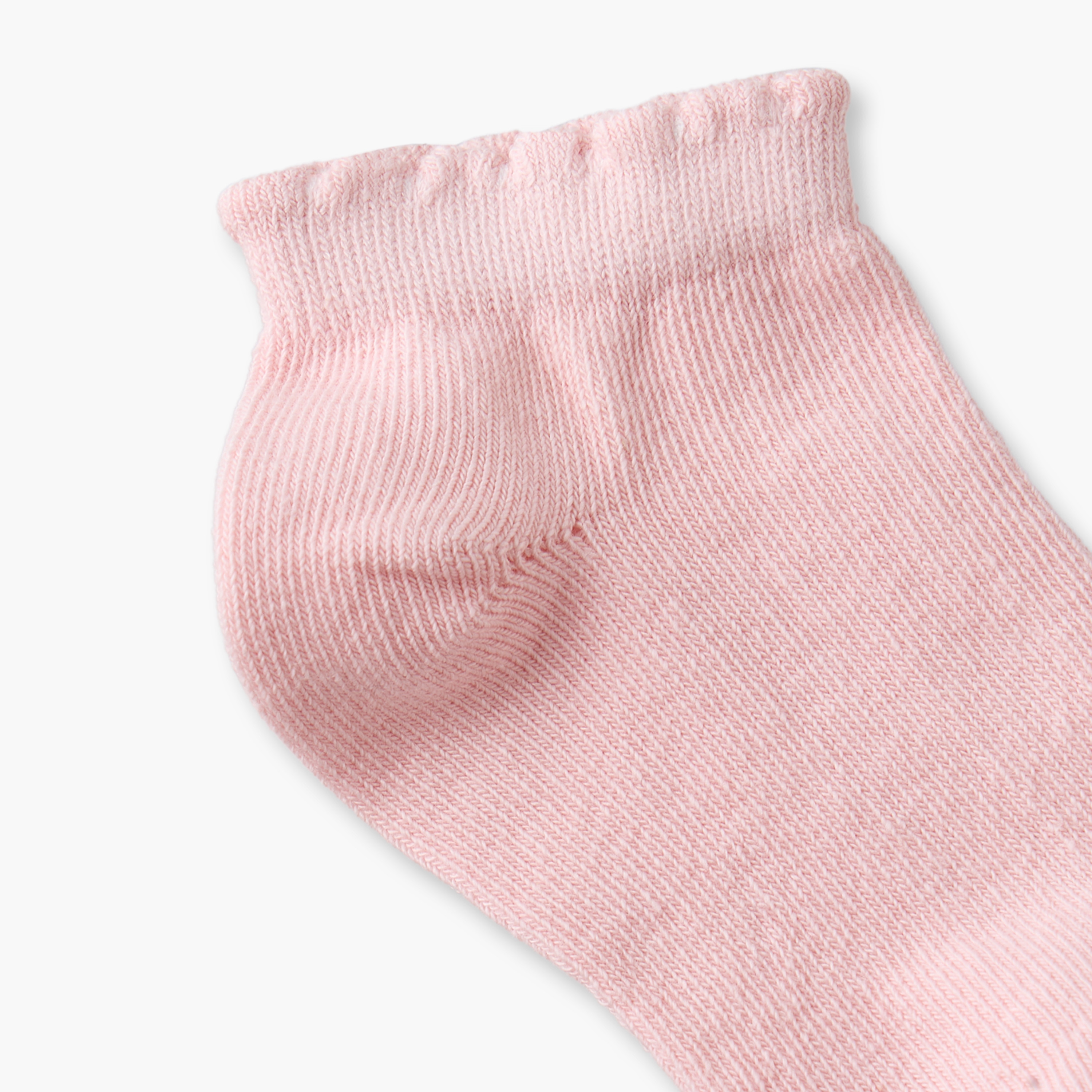 طقم جوارب للبنات الرضع بتصميم مضلع من جونيورز - 7 أزواج-baby-girls-accessories-socks-image-9