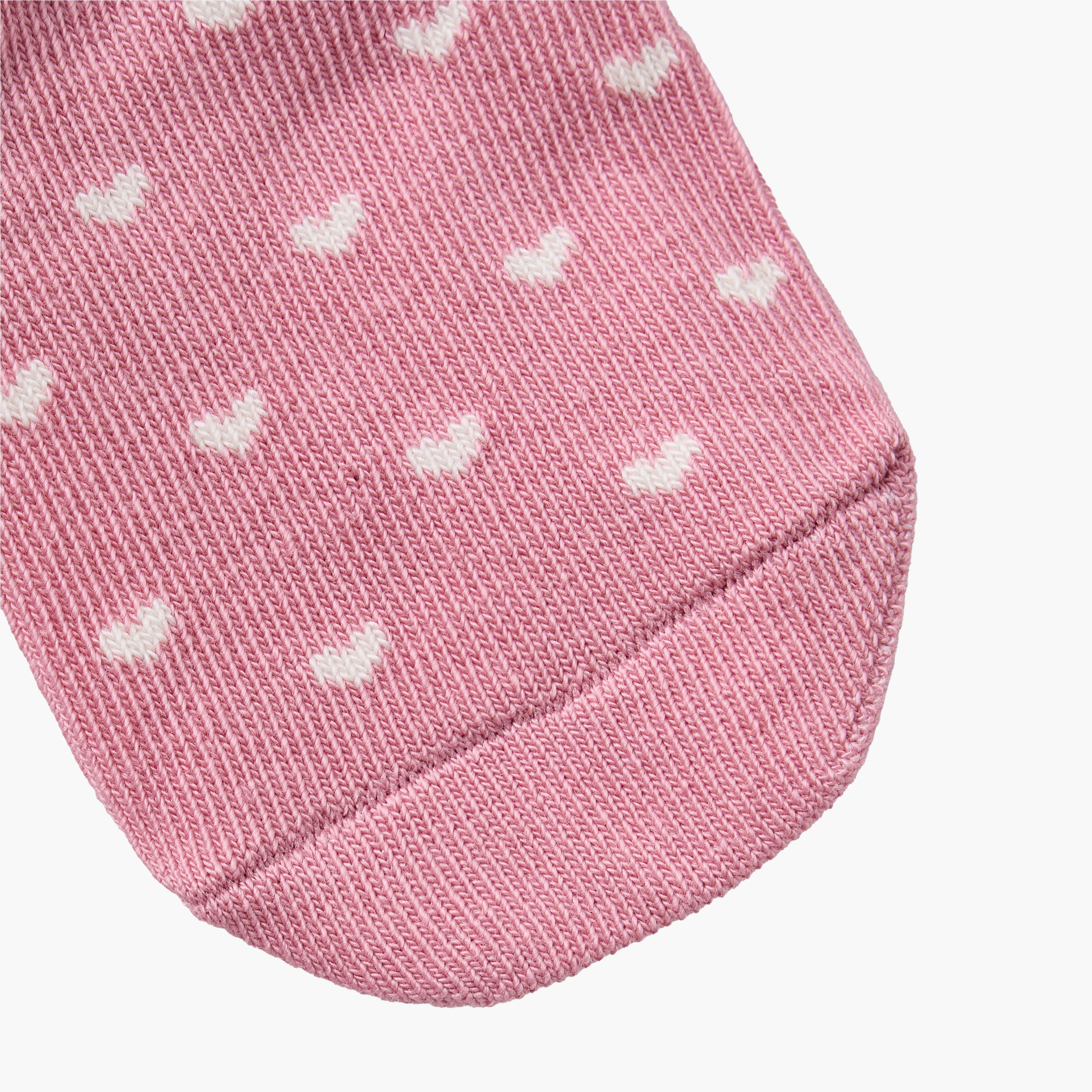 طقم جوارب 7 أزواج بطبعات قلوب للبنات من جونيورز-baby-girls-accessories-socks-image-11