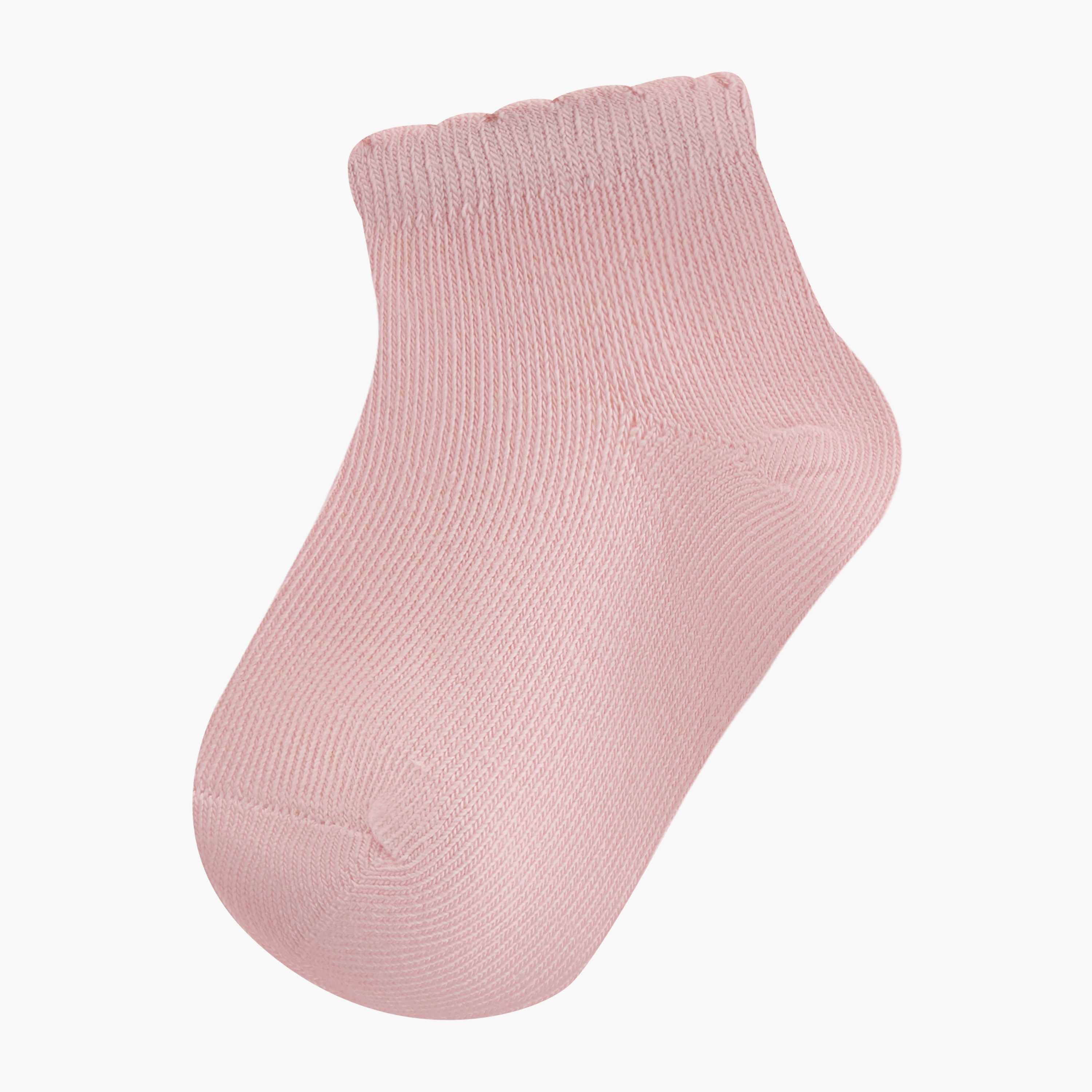 Juniors Baby Girls Socks with Scallop Hem - Set of 5-baby-girls-accessories-socks-image-2