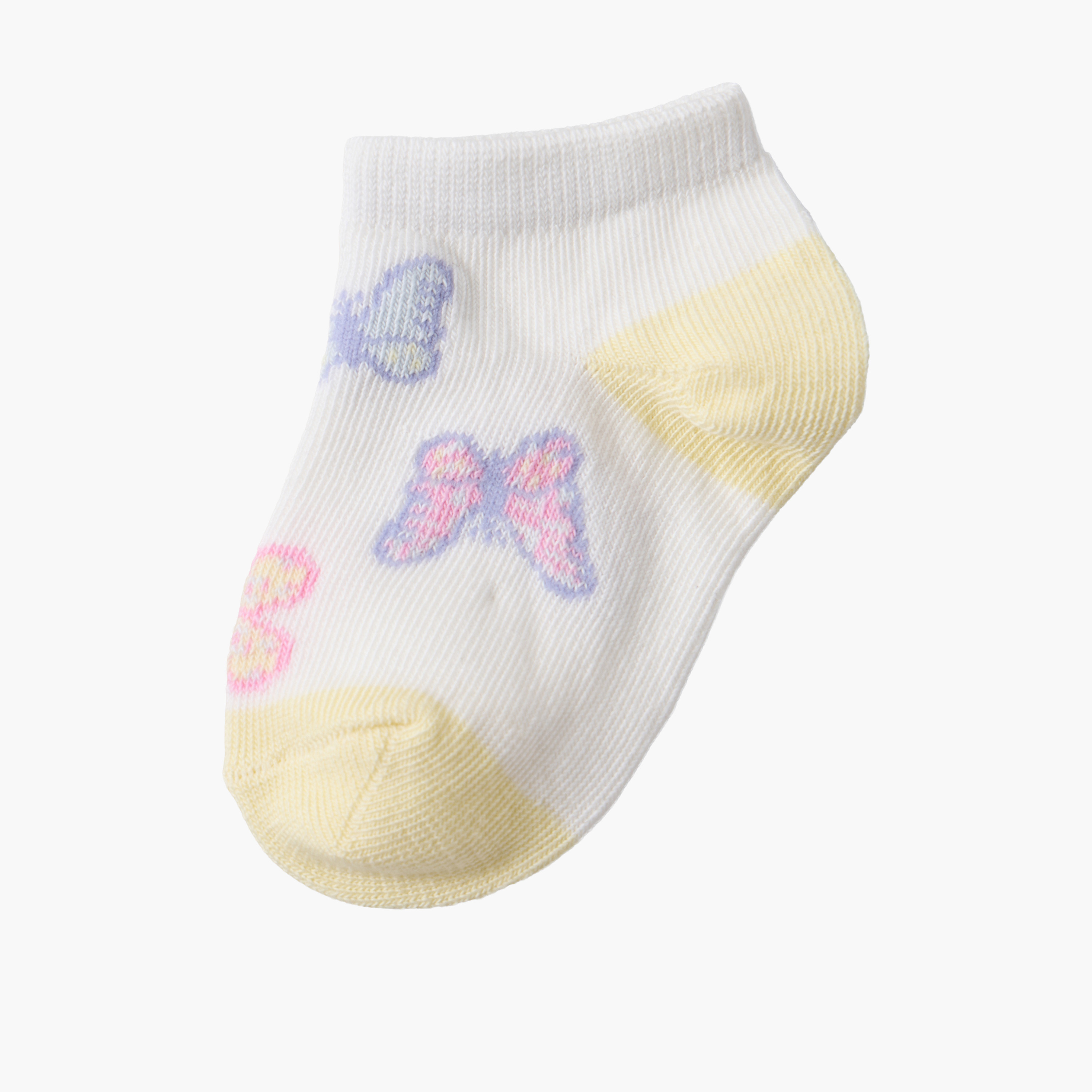 عبوة جوارب رضع 10 أزواج بطبعات فراشة للبنات من جونيورز-baby-girls-accessories-socks-image-10
