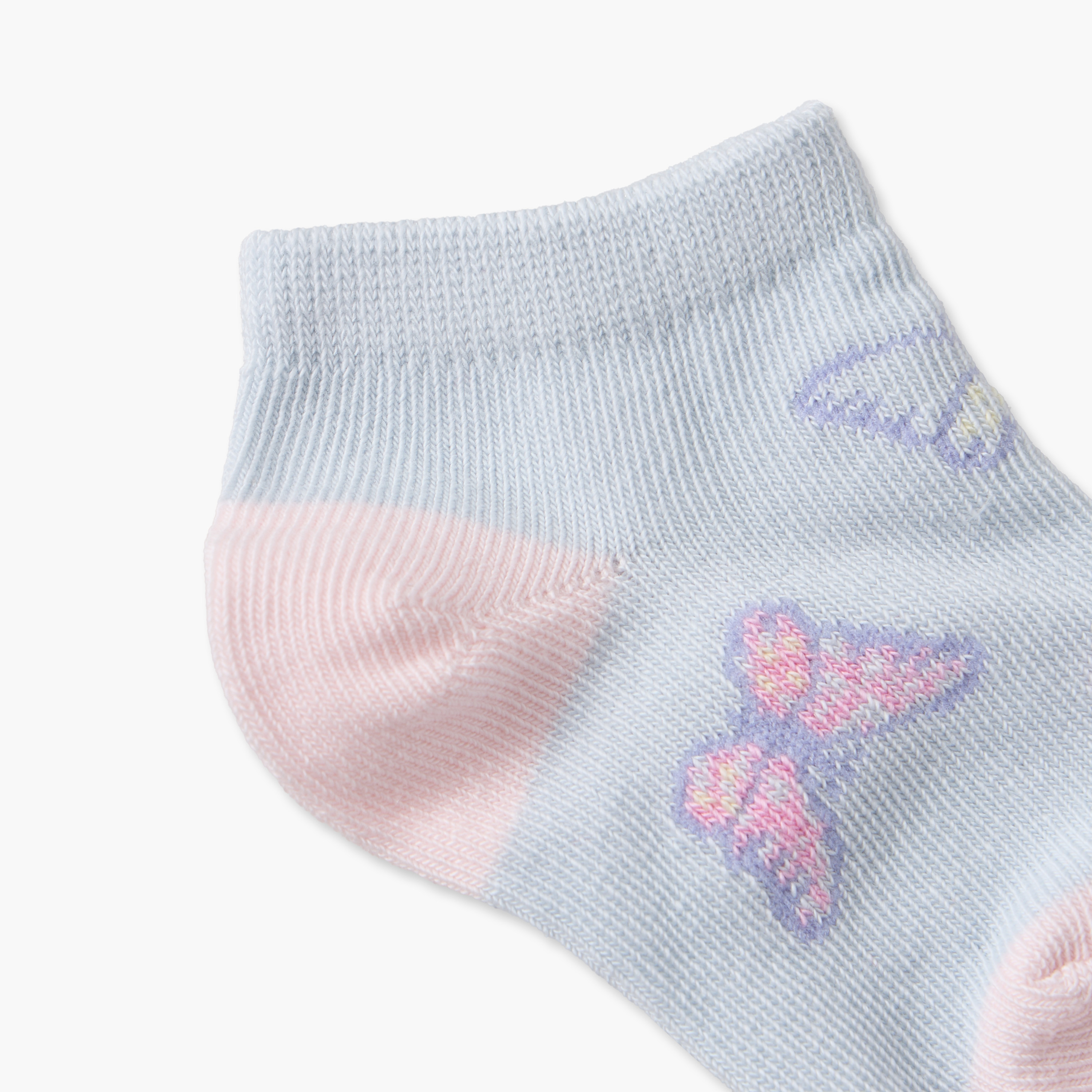 عبوة جوارب رضع 10 أزواج بطبعات فراشة للبنات من جونيورز-baby-girls-accessories-socks-image-12