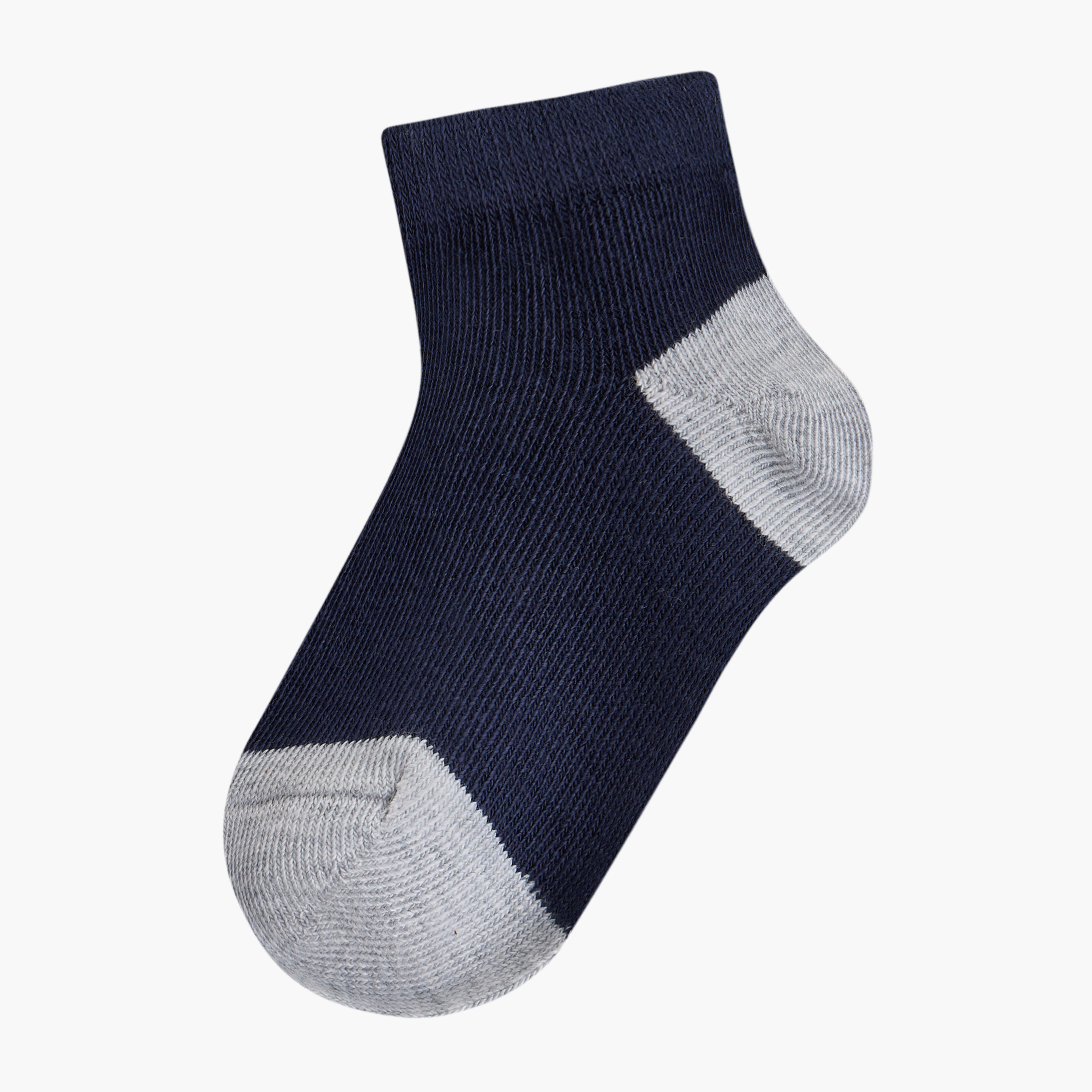 جوارب أولادي بقوالب ملونة من جونيورز - طقم من 5 أزواج-baby-boys-accessories-socks-image-2