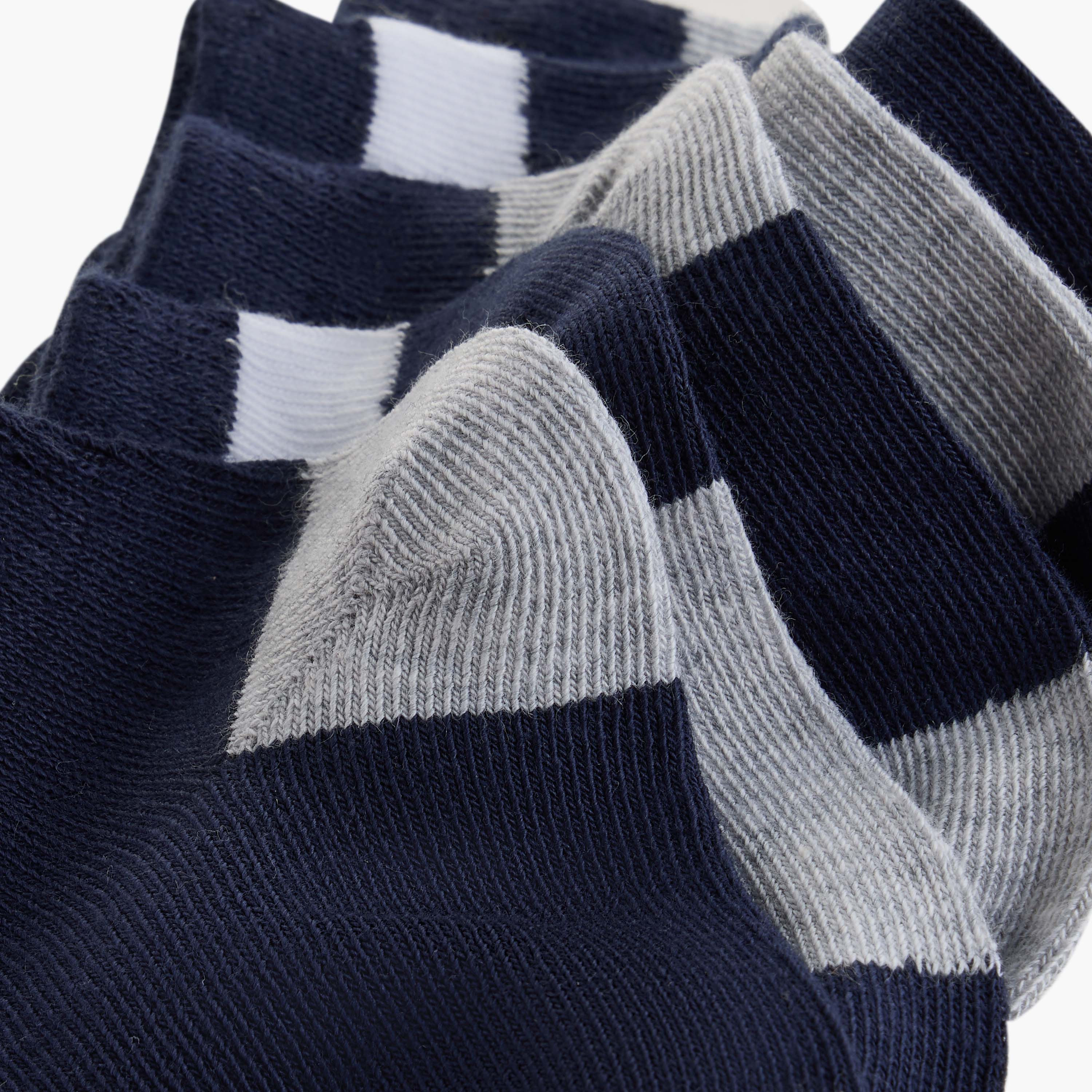 جوارب أولادي بقوالب ملونة من جونيورز - طقم من 5 أزواج-baby-boys-accessories-socks-image-4