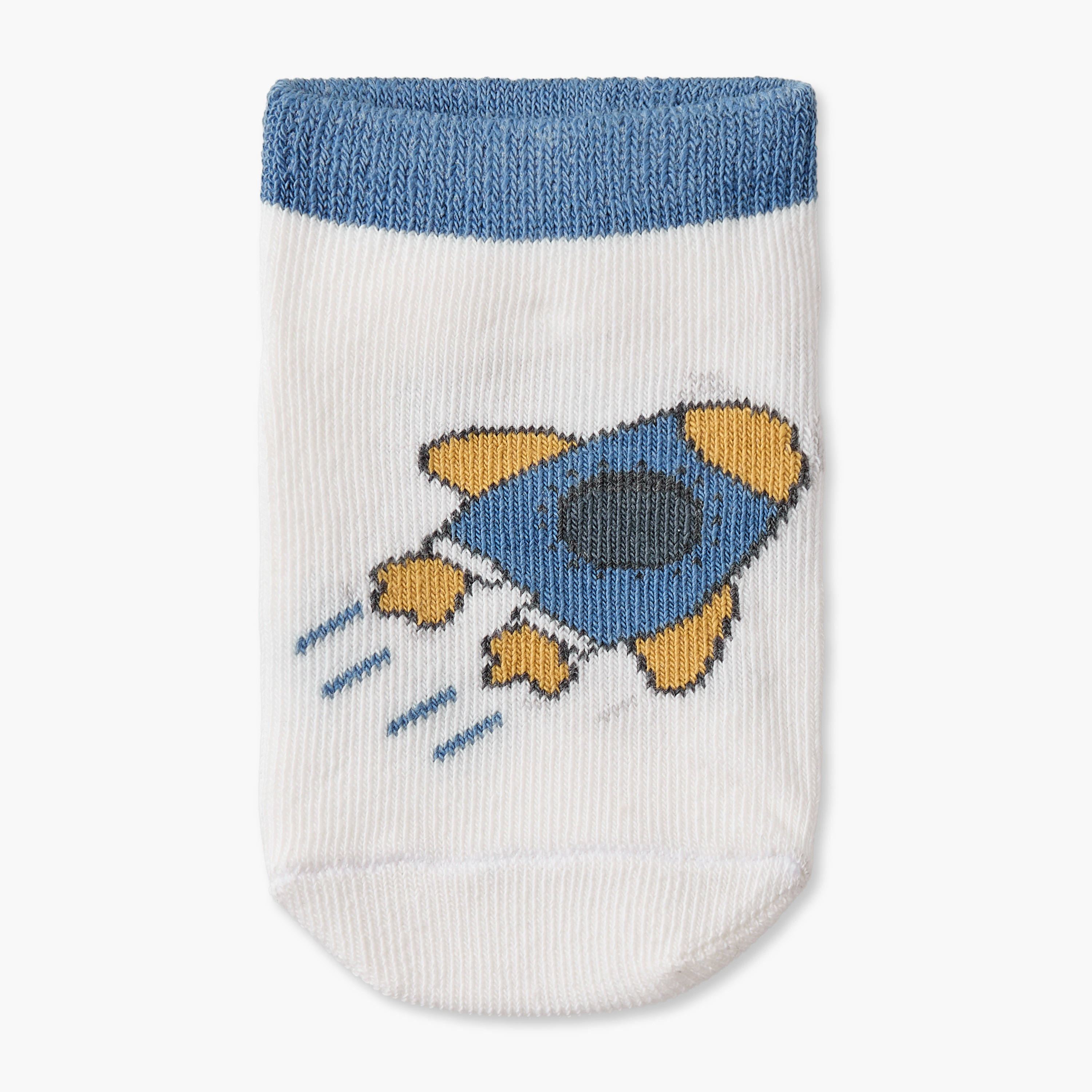 طقم جوارب بطبعات فضاء 5 أزواج للبنات من جونيورز-baby-girls-accessories-socks-image-2