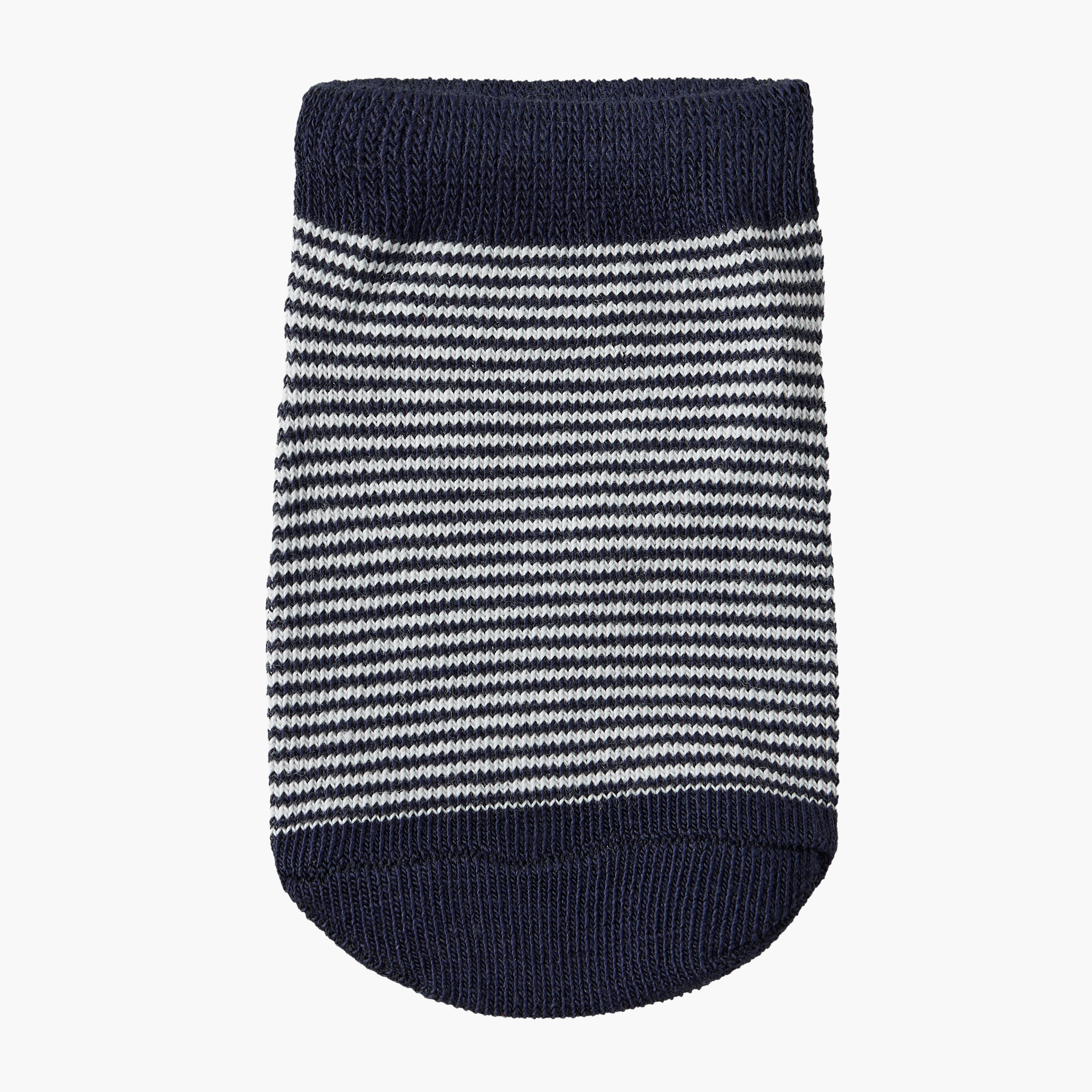 طقم جوارب رضع 5 أزواج بطبعات فضاء للأولاد من جونيورز-baby-boys-accessories-socks-image-4