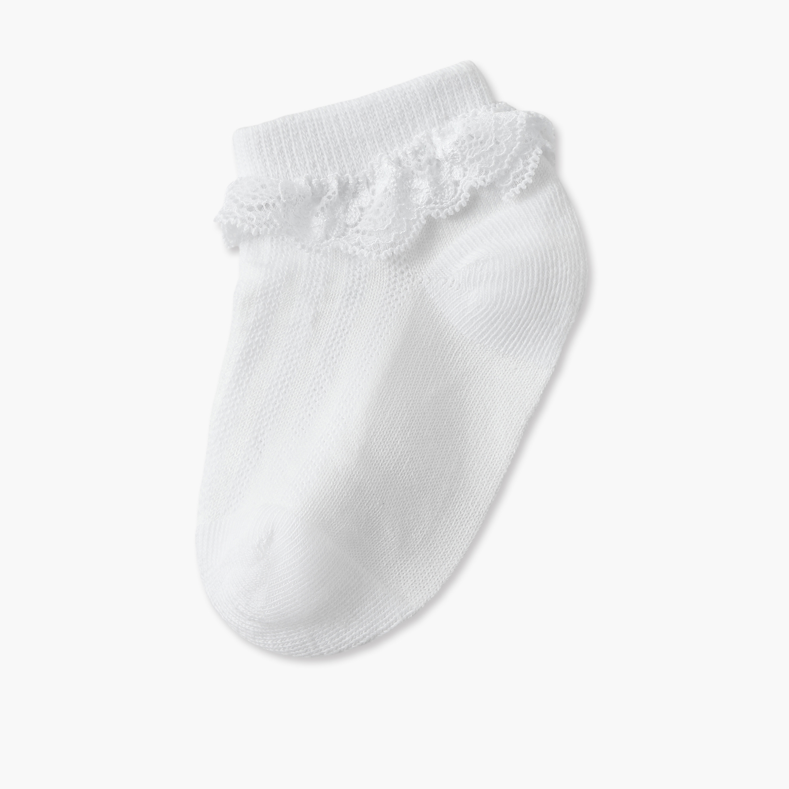طقم جوارب رضع بكشكش دانتيل 7 أزواج للبنات من جونيورز-baby-girls-accessories-socks-image-7