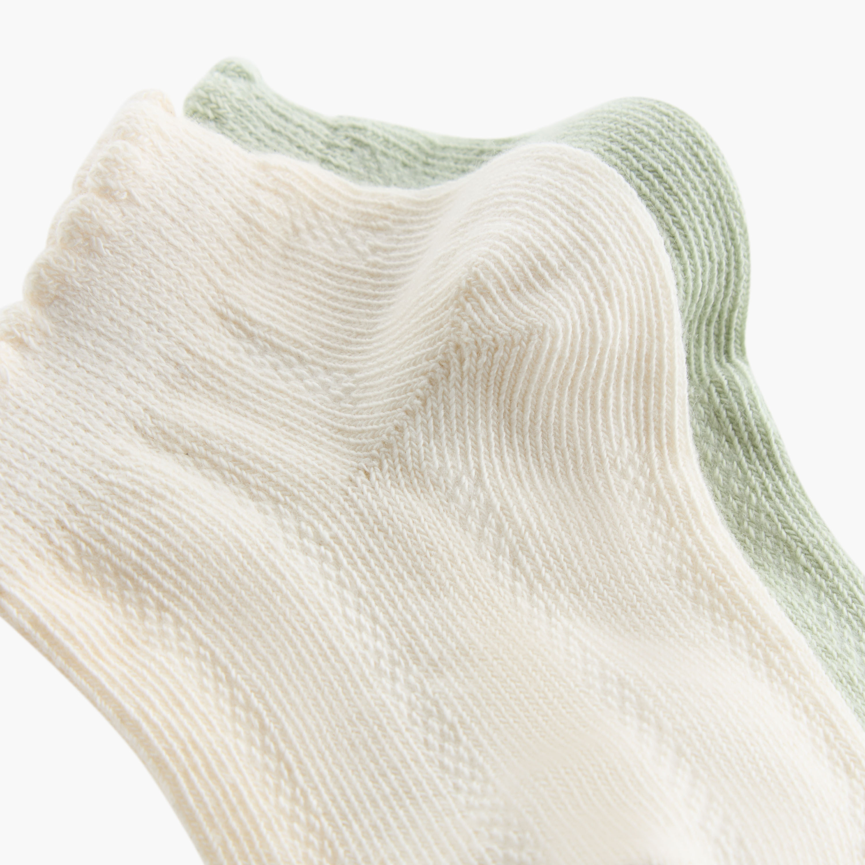 Juniors Textured Socks with Scalloped Hem - Set of 2-baby-girls-accessories-socks-image-4
