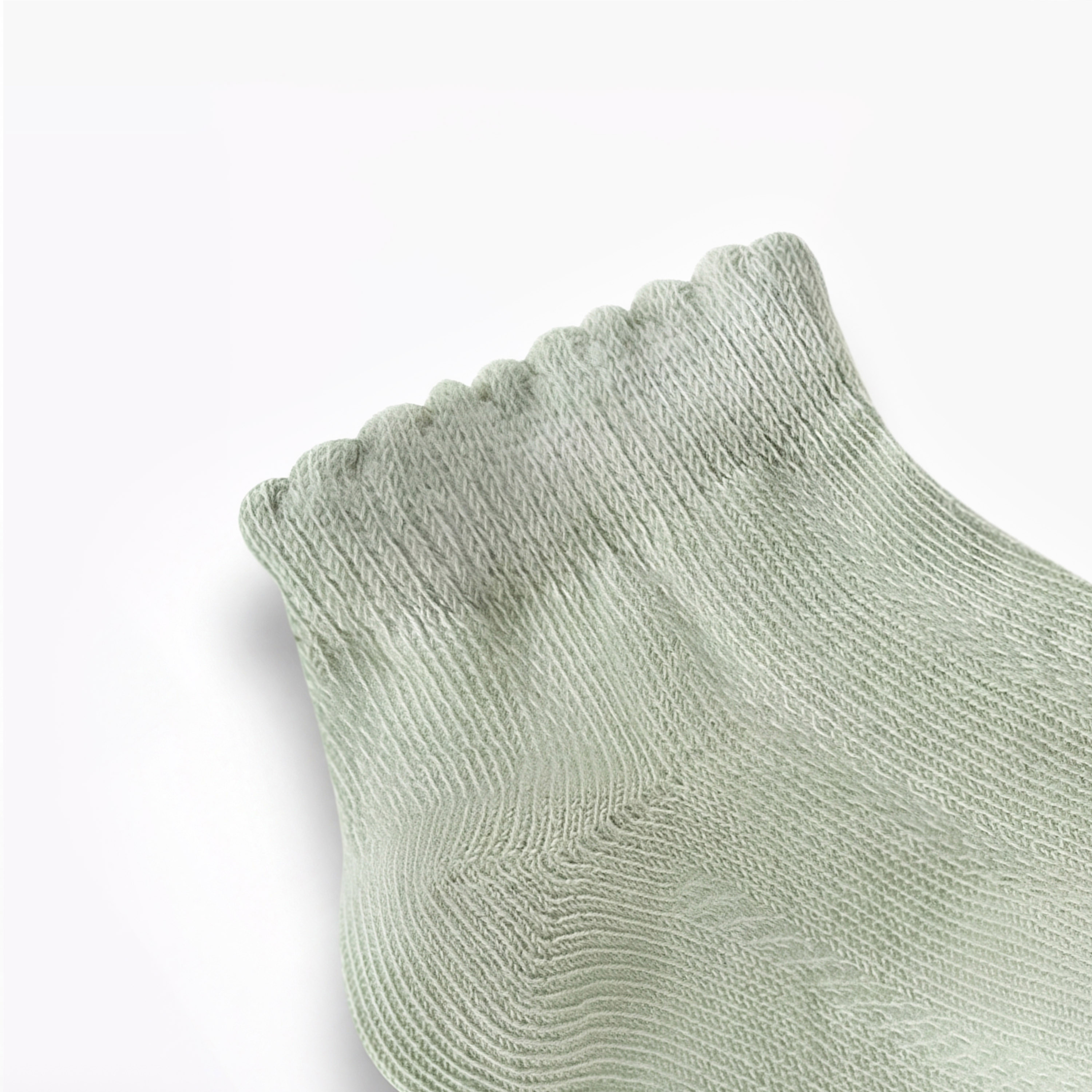 Juniors Textured Socks with Scalloped Hem - Set of 2-baby-girls-accessories-socks-image-3