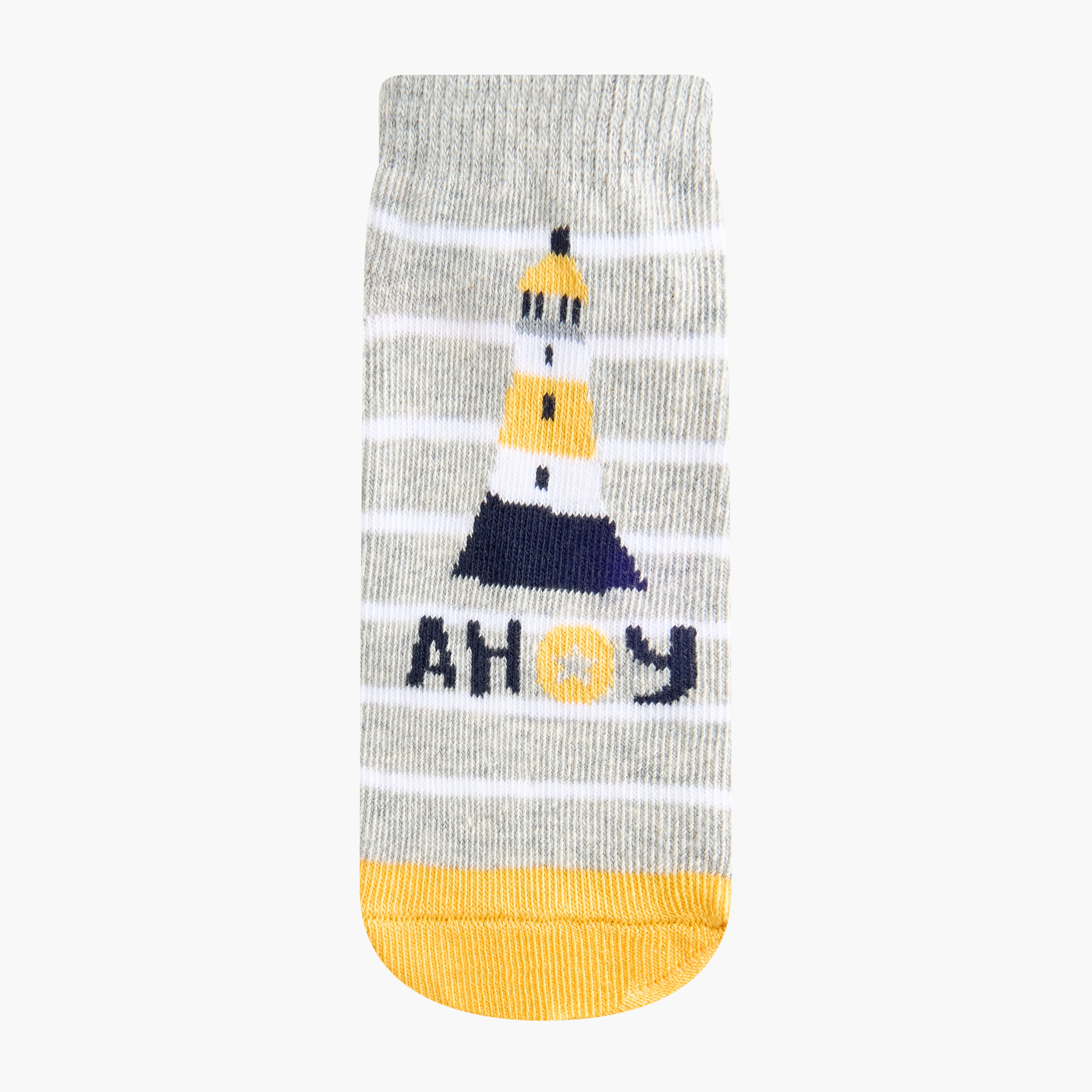 Juniors Printed Ankle Length Socks - Set of 2-baby-boys-accessories-socks-image-2