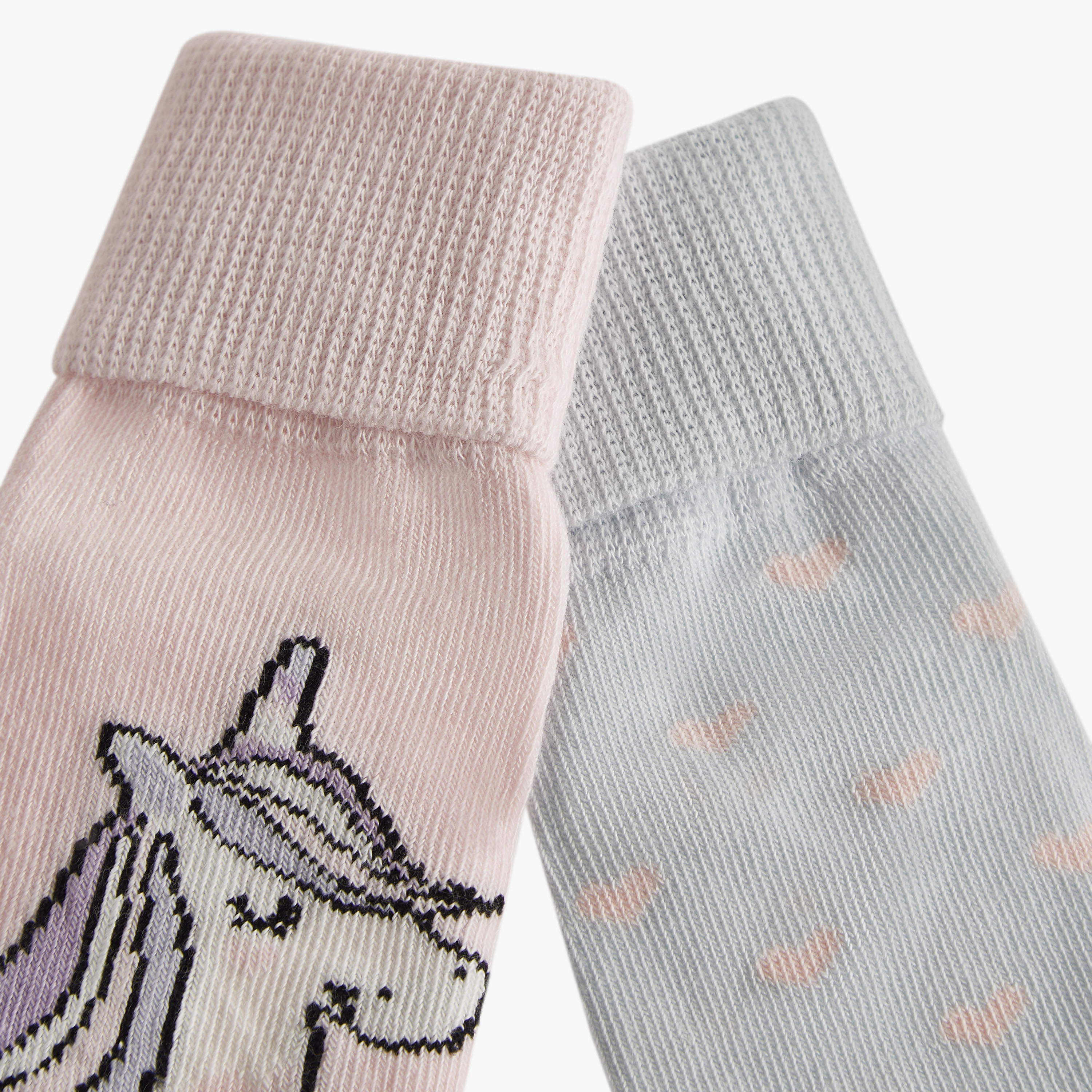 طقم جوارب 3 أزواج متنوعة بطول الكاحل من جونيورز-baby-boys-accessories-socks-image-3