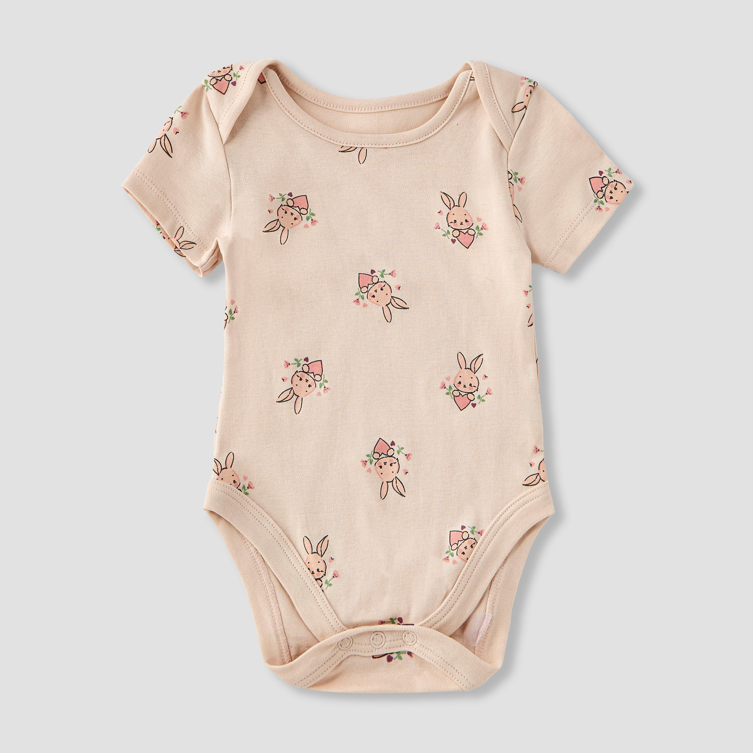 Juniors 9-Piece Girls Gift Set - Cotton - Sleeveless T-shirt, Pyjamas, Bib, Booties - Printed-baby-girls-clothing-setsandcoords-image-3