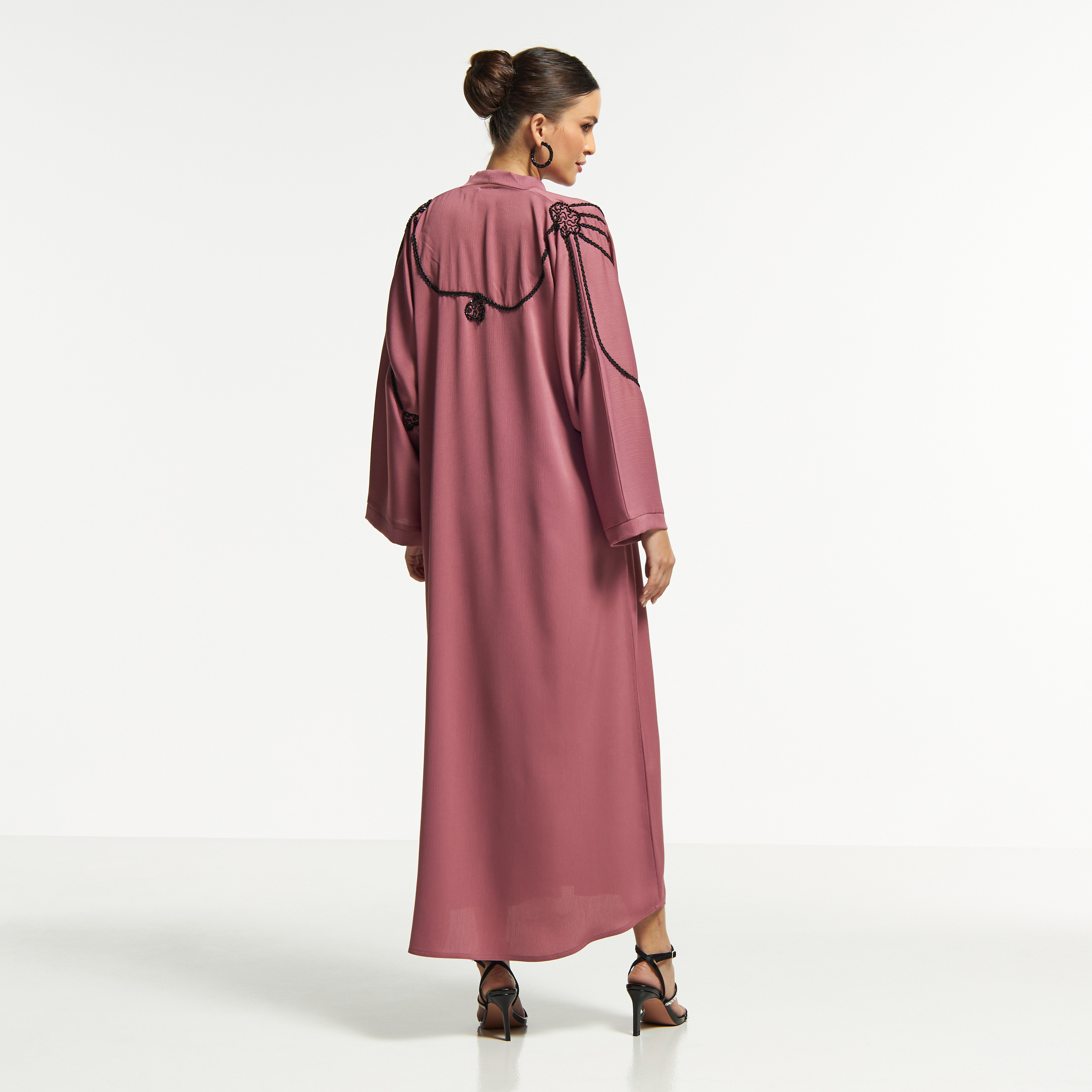 LS Bead Embellished Abaya with Button Closure-women-arabicclothing-abayas-image-5