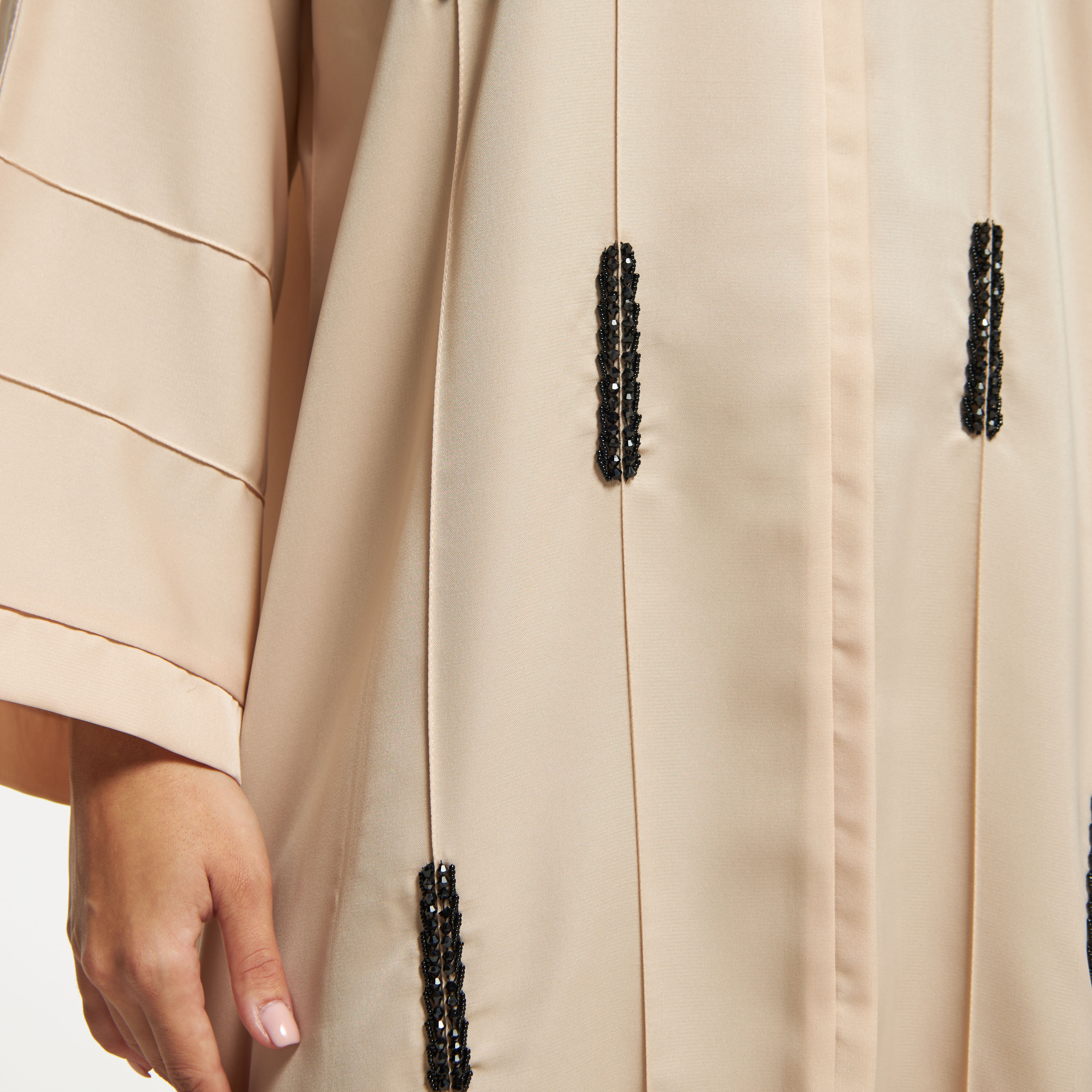 LS Bead Embellished Abaya with Button Closure-women-arabicclothing-abayas-image-3
