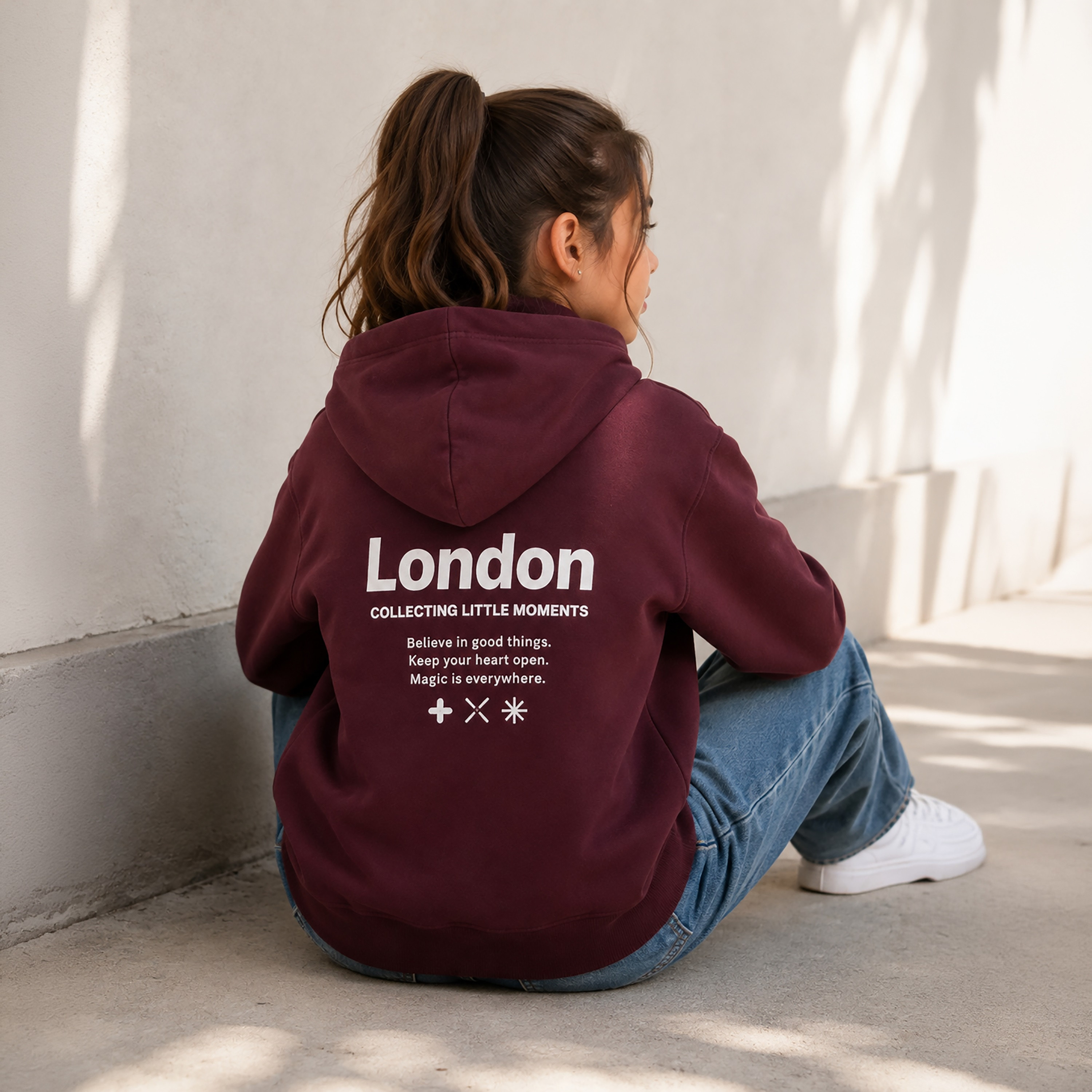 هودي بأكمام طويلة بطبعة من فيكتور أند جين-girls-clothing-sweatshirts-image-4