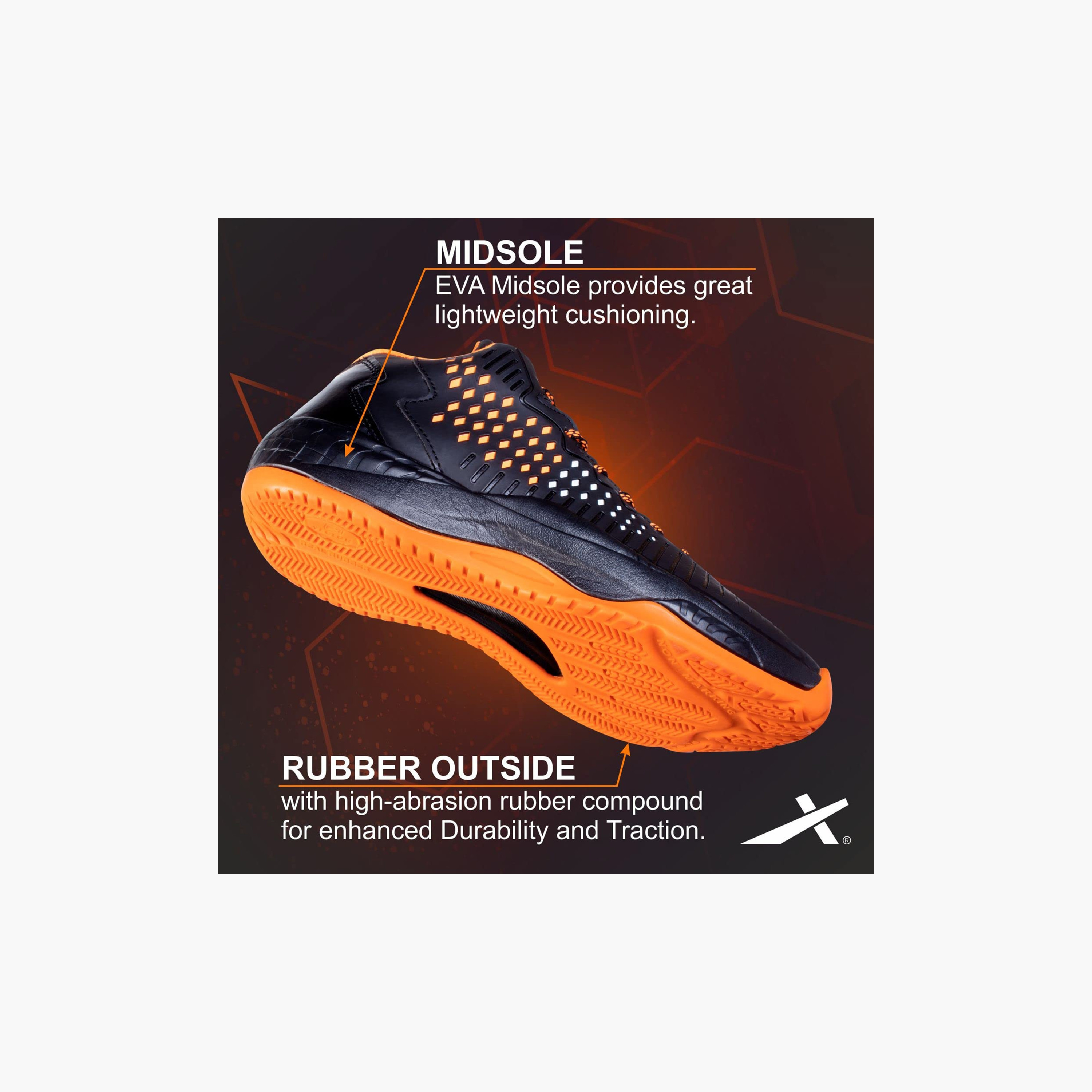 فيكتور اكس - حذاء كرة السلة كوزميك للرجال برباط | SH-COSMIC-sports-men-shoes-image-12